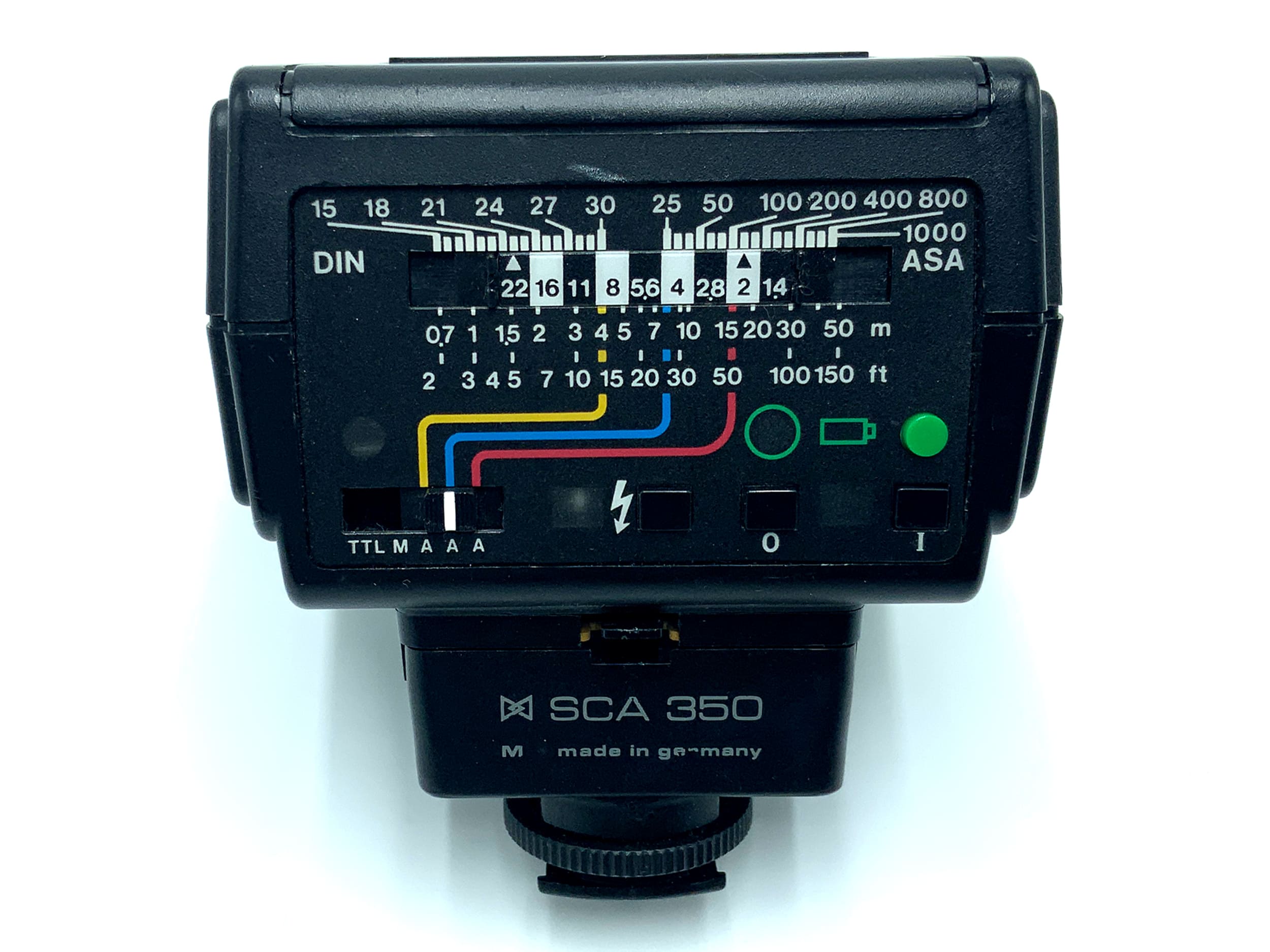Metz 32 CT 4 Blitzgerät SCA 350 für Leica Kamera Blitz Aufsteckblitz Flash Licht