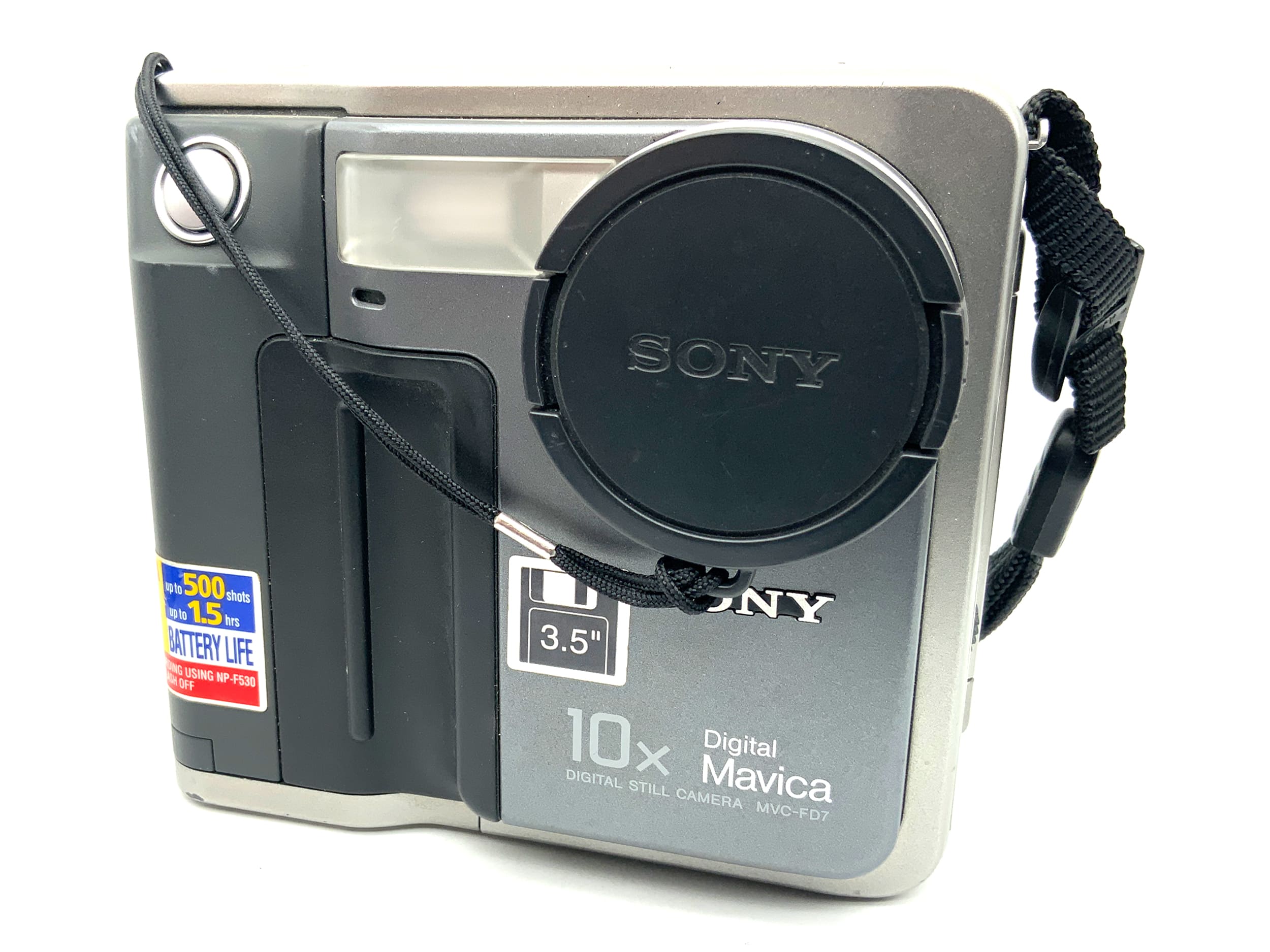 Sony Digital Still Camera MVC-FD7 Camcorder 10x f=4.2-42mm 1:1.8 floppy camera