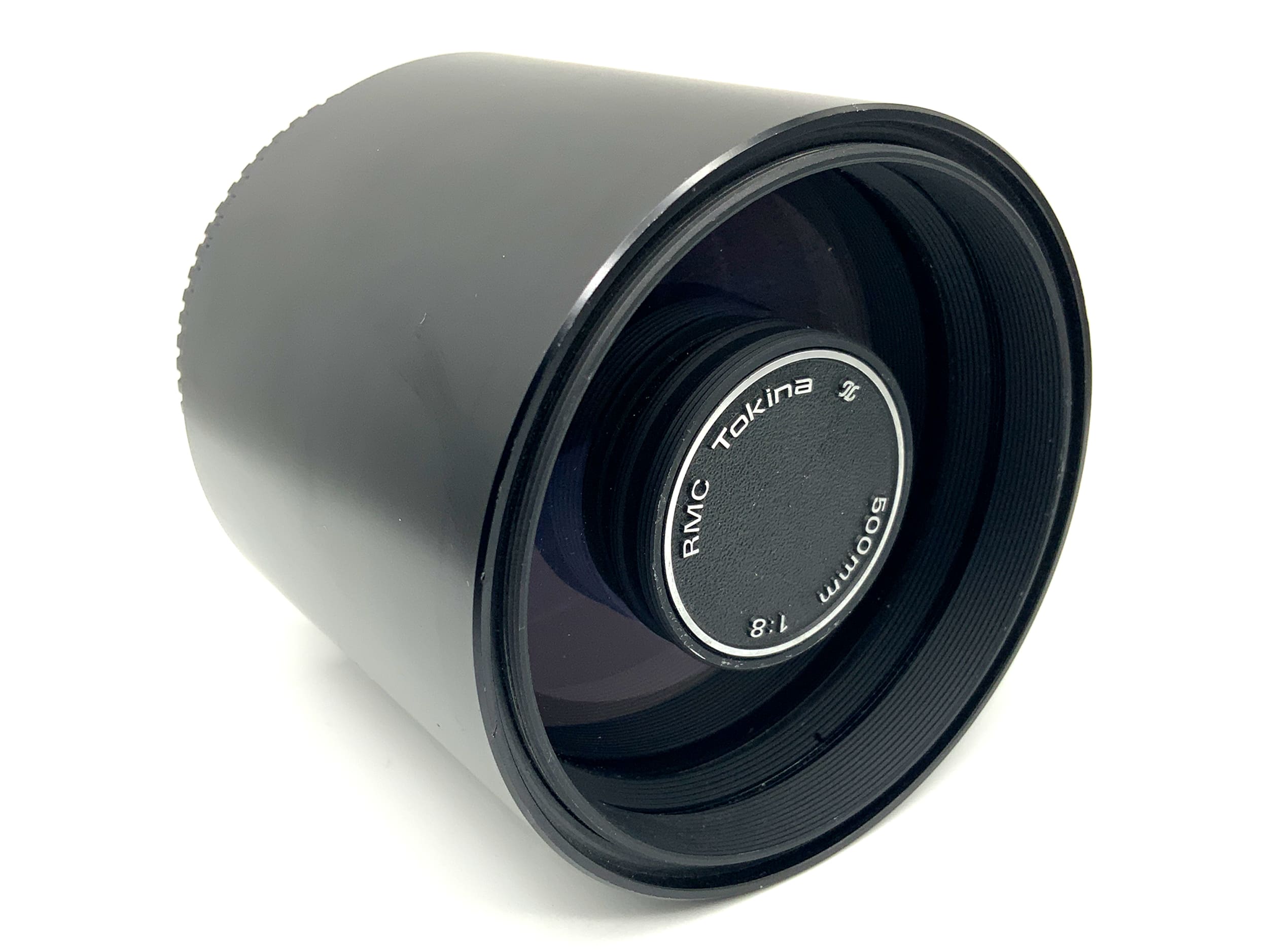 Tokina 500mm 1:8 lens, mirror lens, prime lens (Yashica / Contax)