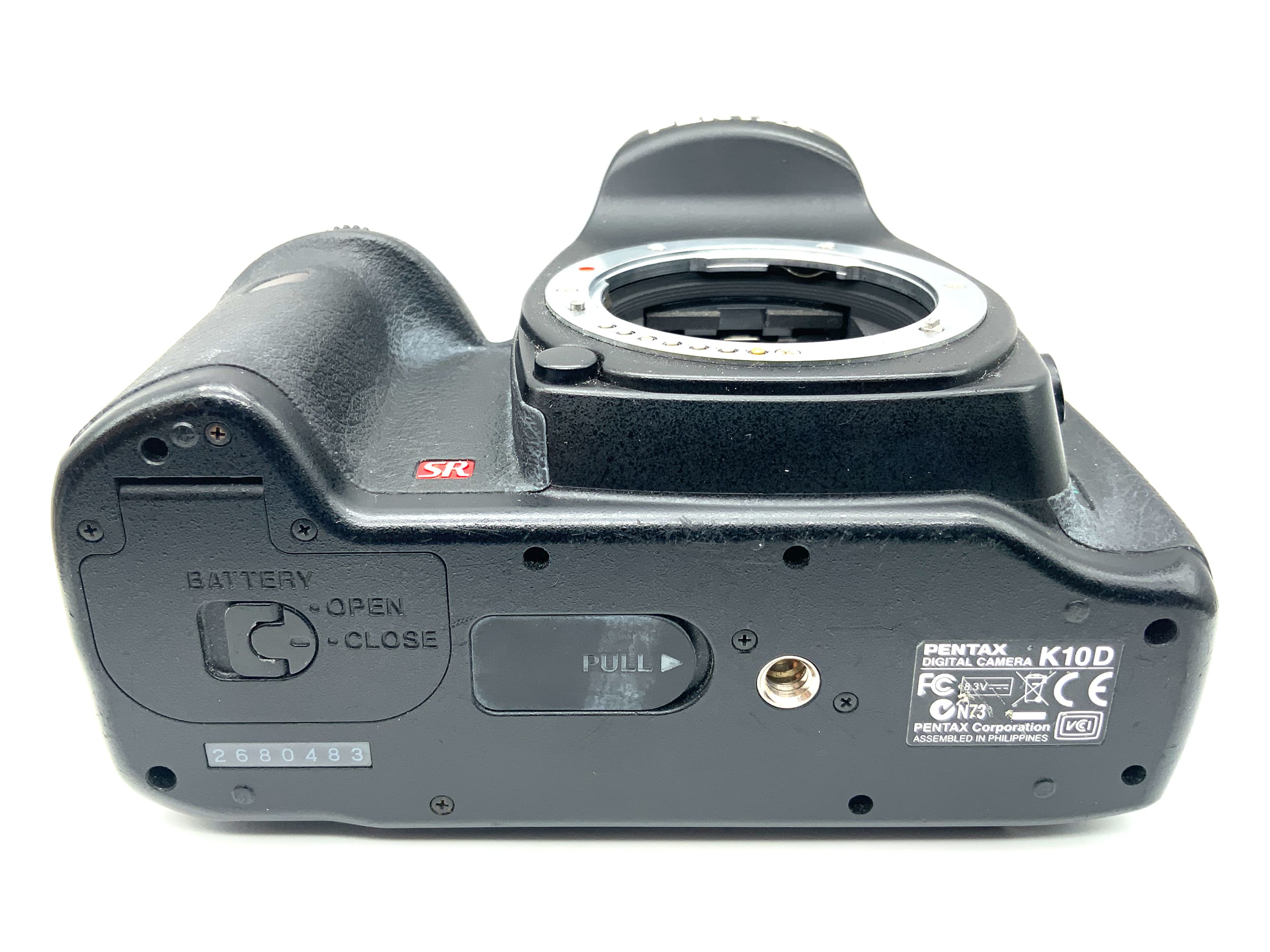 Pentax K10D DSLR 10.2MP SLR Camera Body (Pentax K-AF)