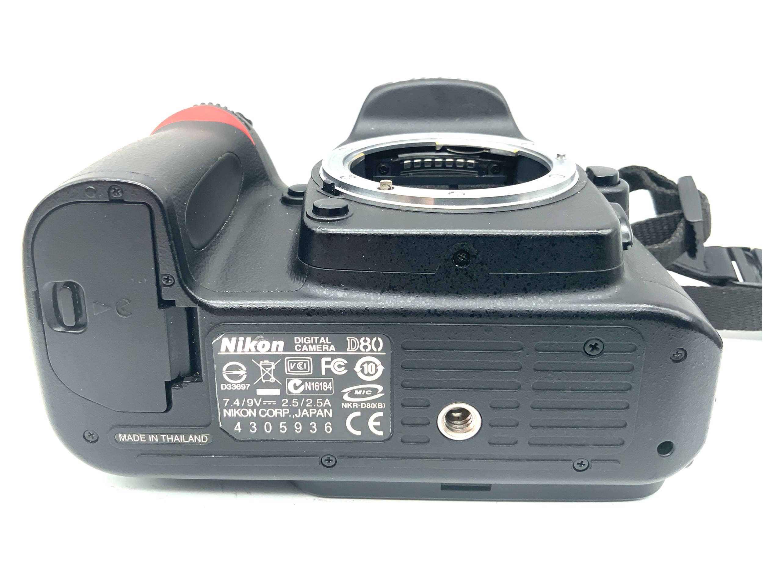 Nikon D80 DSLR SLR camera body (Nikon AF)