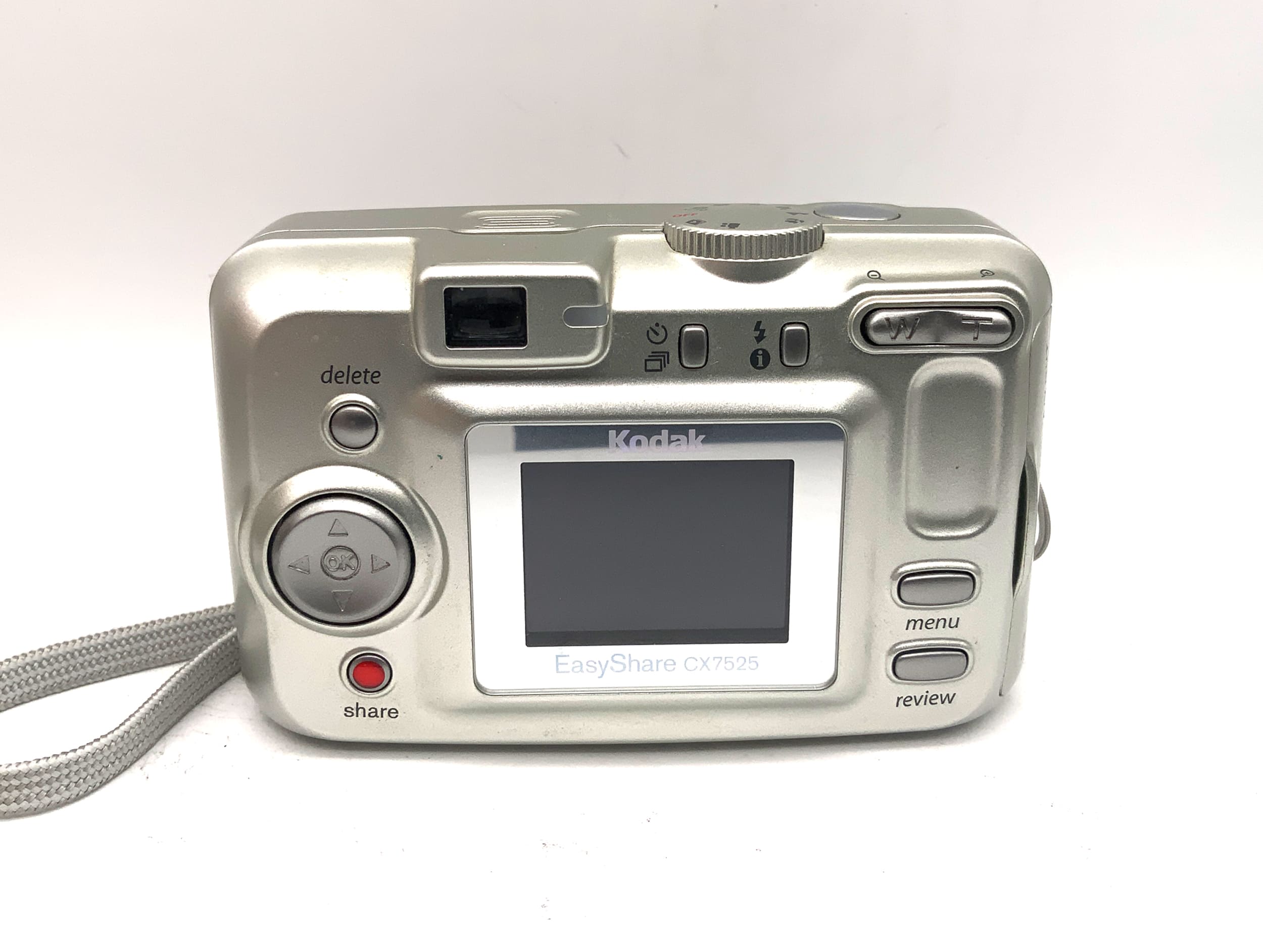 Kodak EasyShare CX7525 Digital Compact Camera with Retinar AF 3x 34-102mm