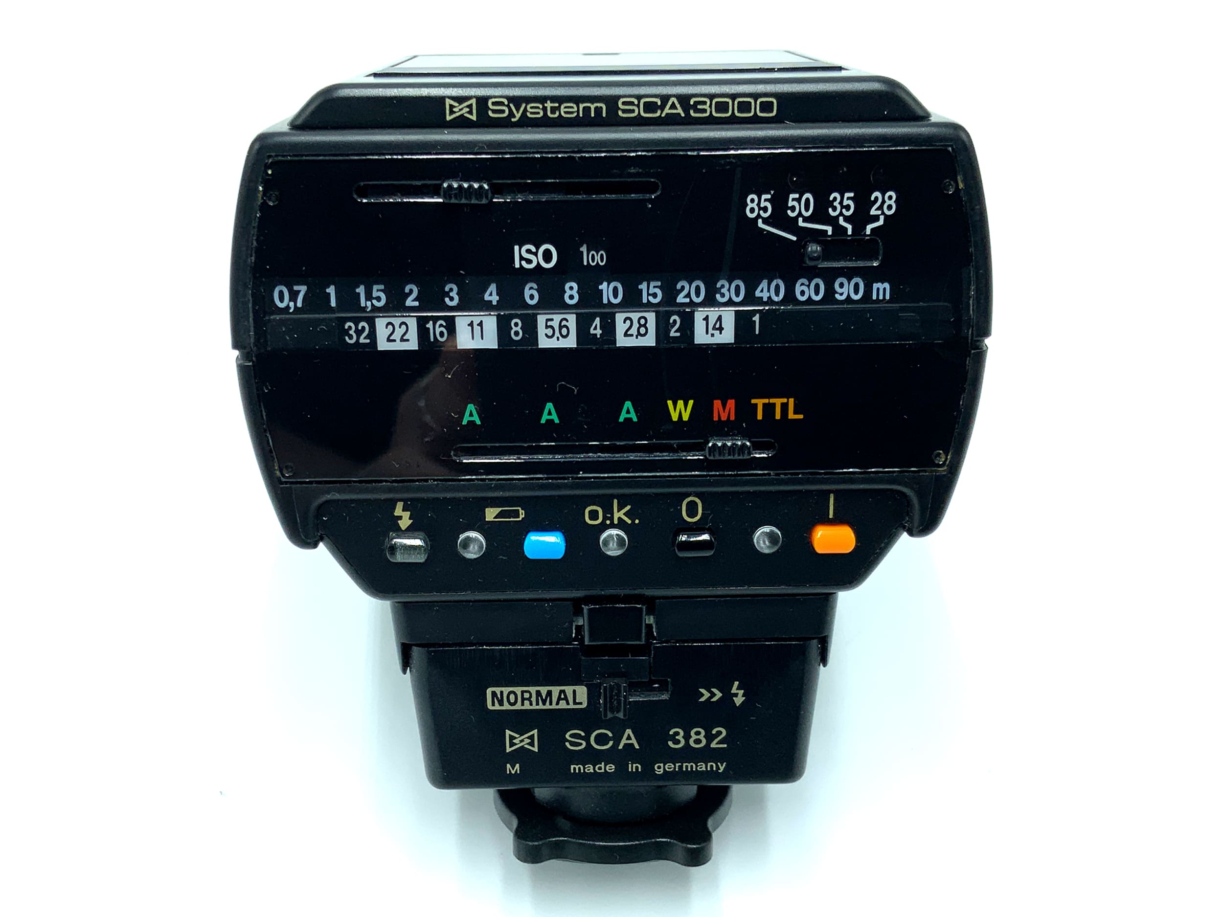 Metz 32 Z-2 Blitzgerät SCA 382 FX-D Quartz / FX-3 Super / FX-7 Super Blitz Flash