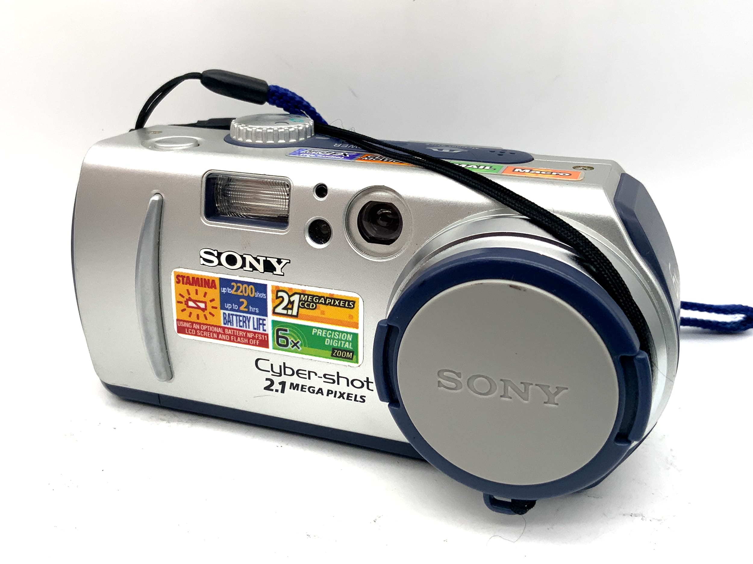 Sony Cyber-Shot DSC-P50 Digital Compact Camera Optical 3x f=6.4-19.2mm 1:3.8