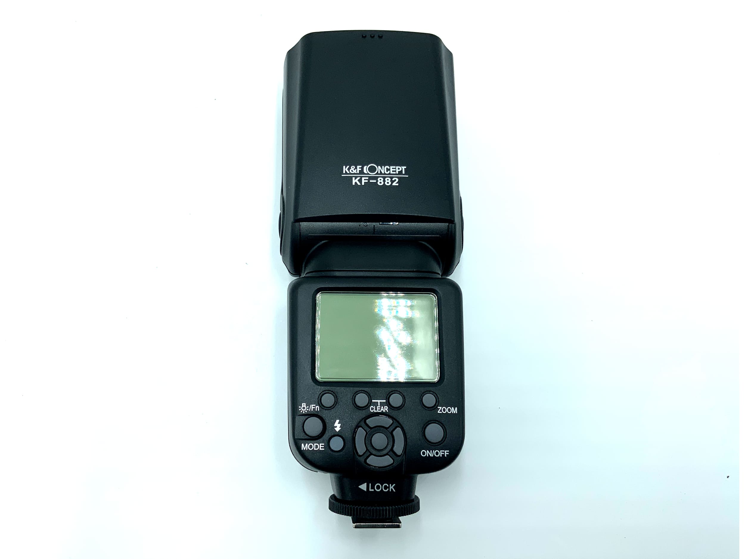 K&F Concept KF-882 Blitzgerät für Canon E-TTL in OVP Kamera Blitz Flash