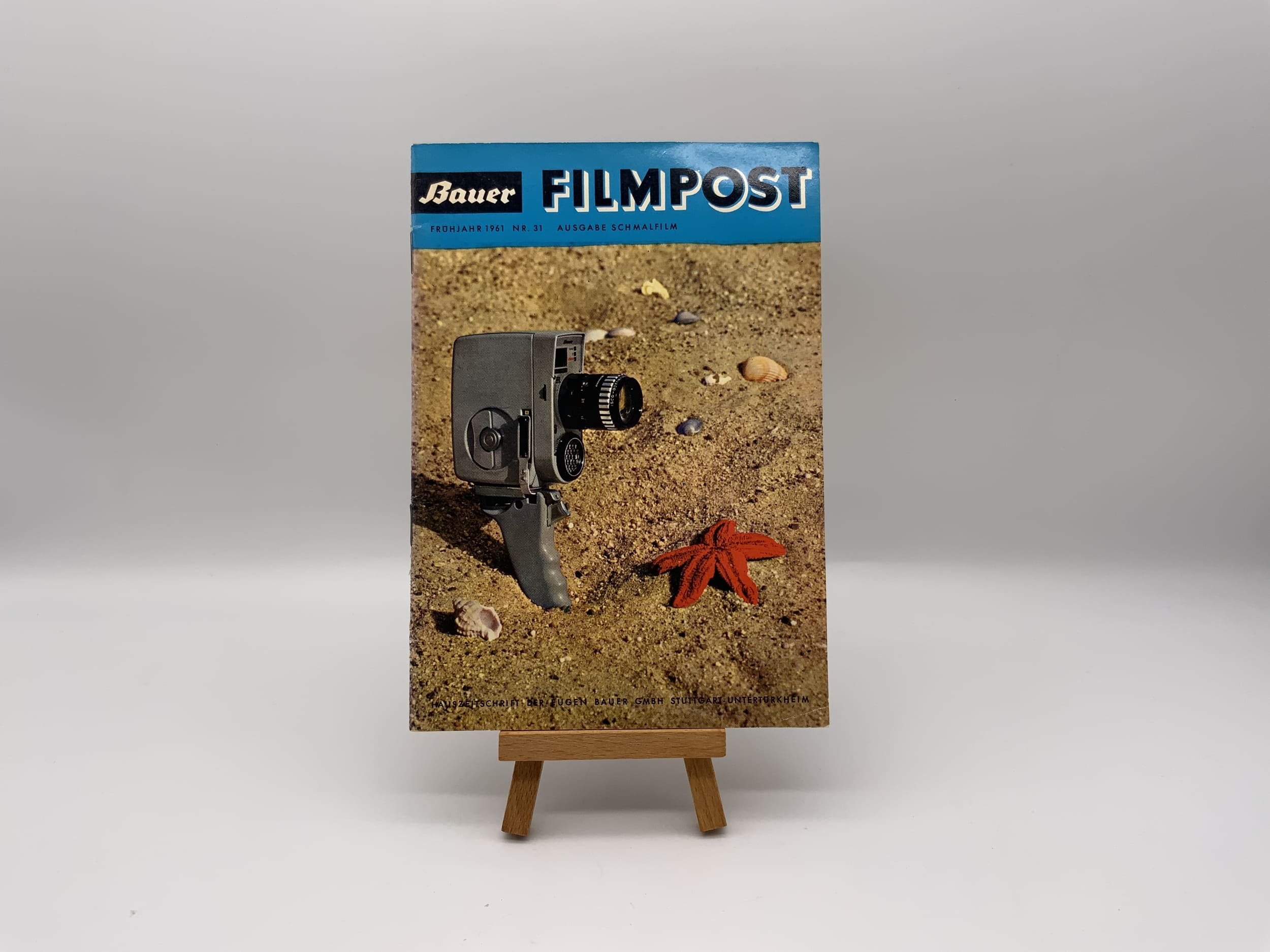 Bauer Filmpost Spring 1961 No. 31 Edition 8mm Film Instructions German