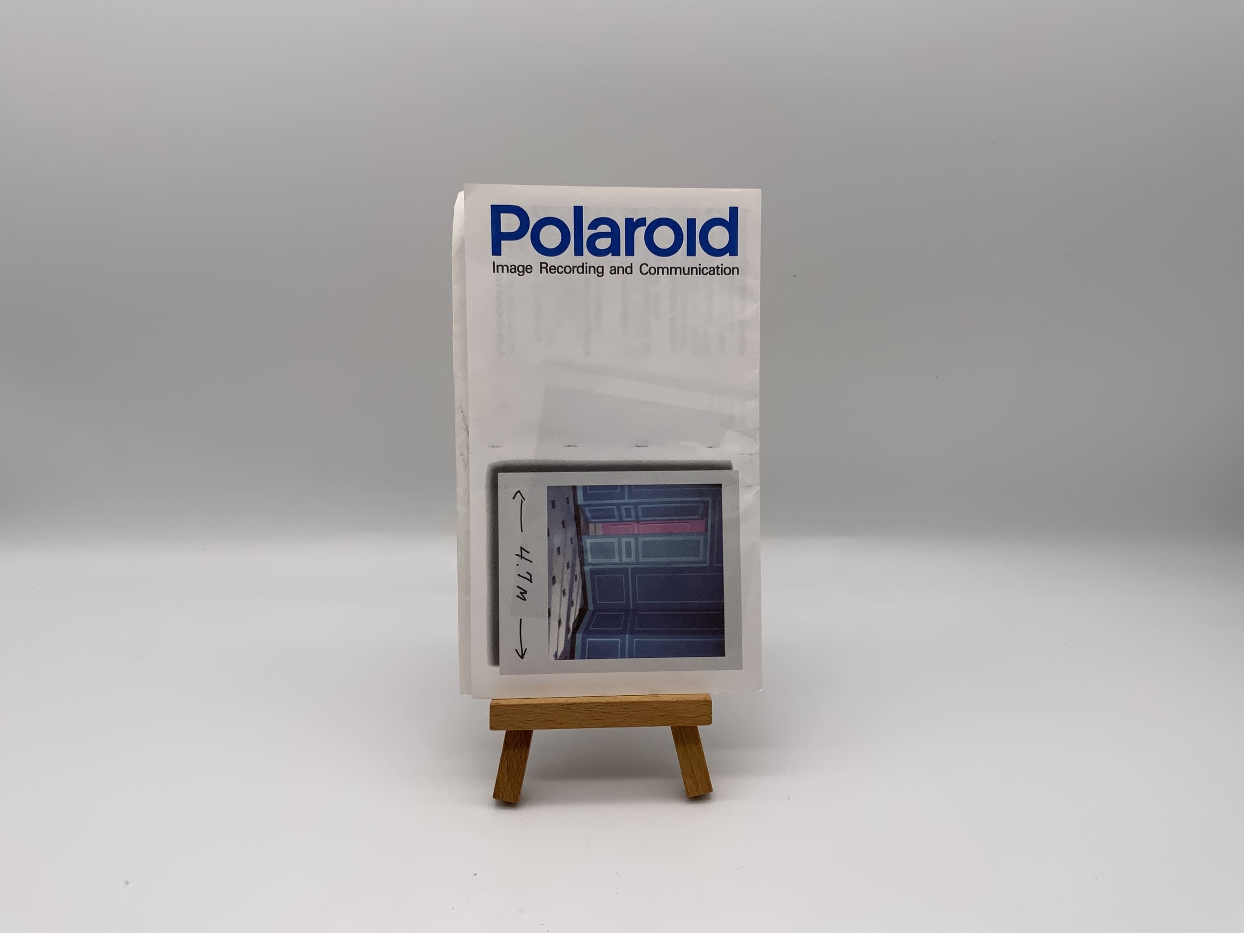 Polaroid Image Recording and Communication Instructions (English)