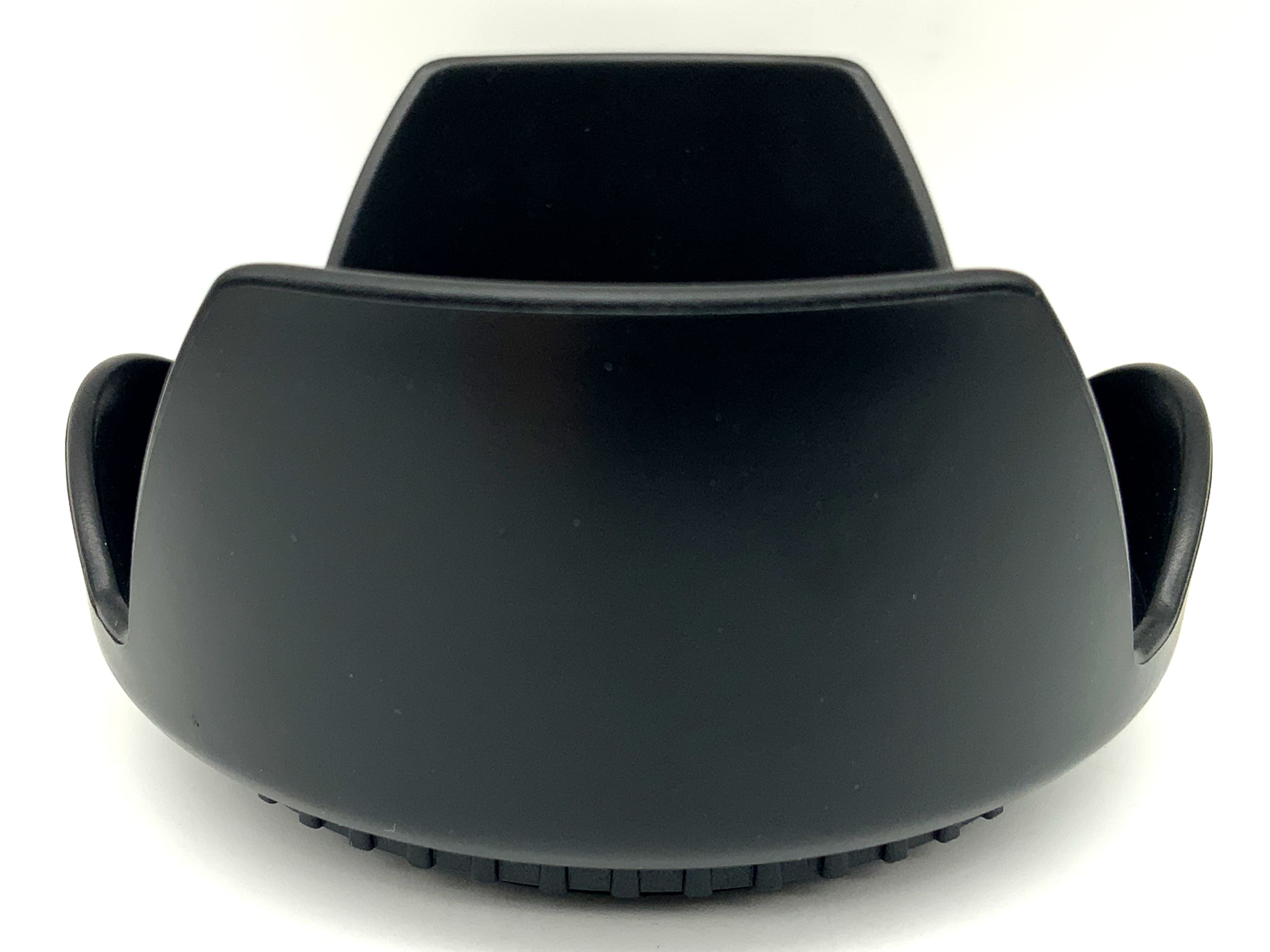 Lens hood with 67mm screw thread, tulip-shaped