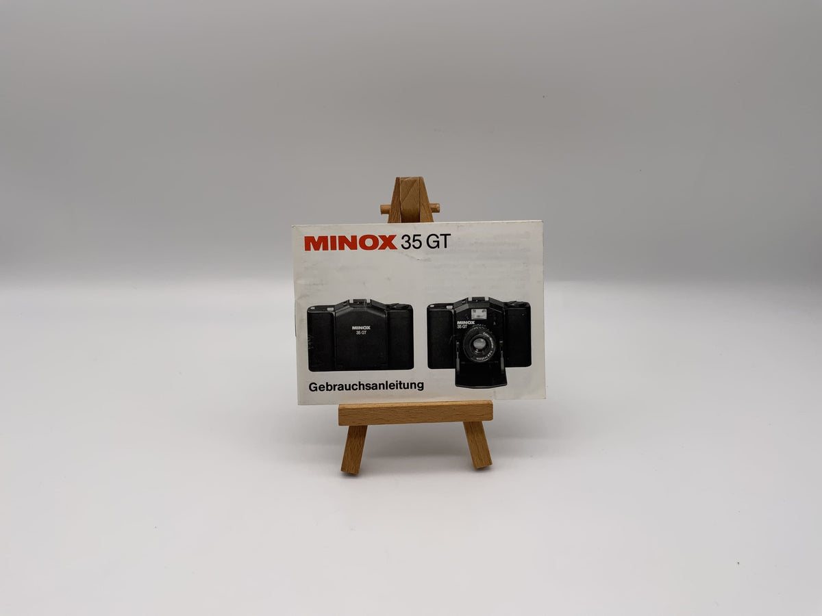 Minox 35 GT User Manual Instructions for Use German