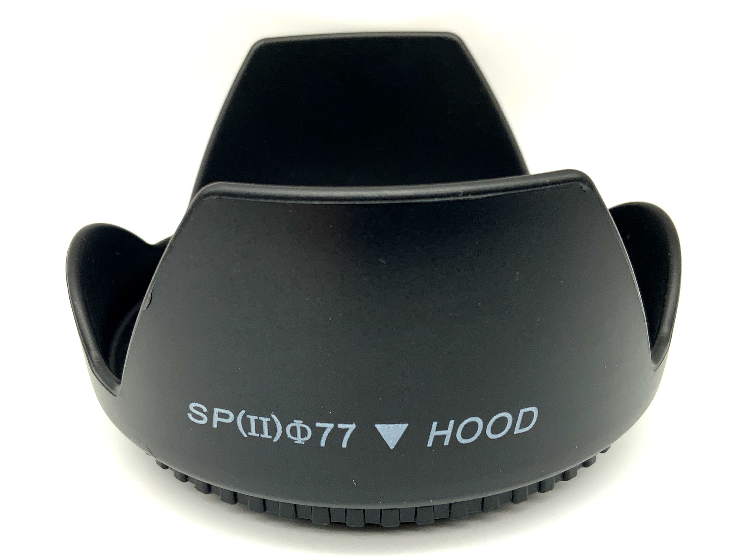 SP(II) 77mm screw thread lens hood, tulip-shaped sunshade
