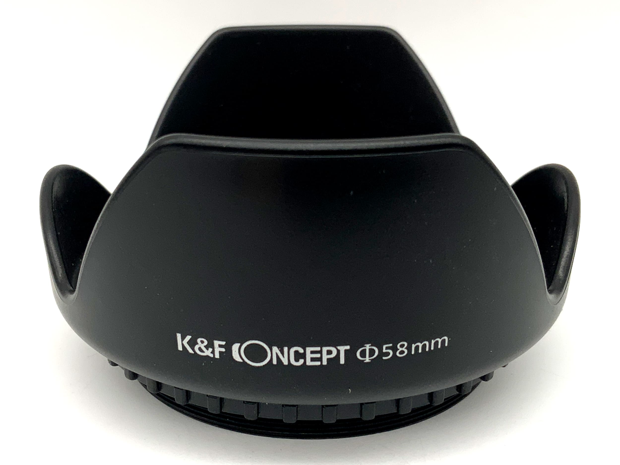 K&amp;F Concept 58mm Lens Hood Screw Thread Tulip Shaped Sunshade