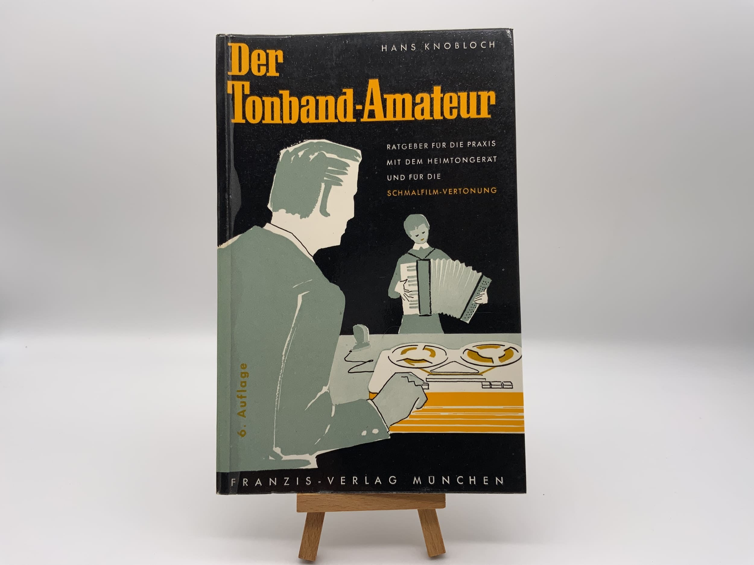 The tape recording amateur Hans Knobloch instructions German