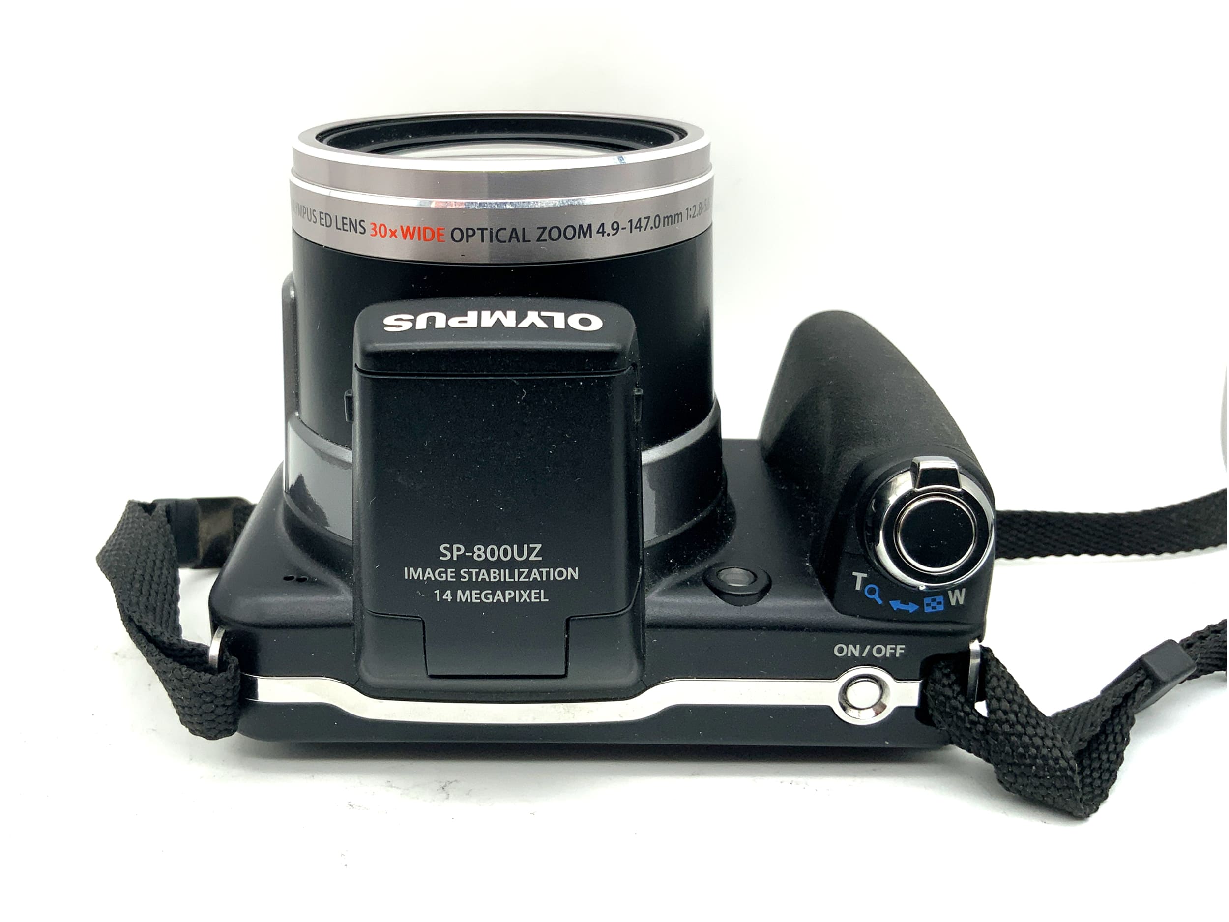 Olympus SP-800UZ bridge camera with ED Lens 30x 4.9-147.0mm 1:2.8-5.6 14.0 MP IS