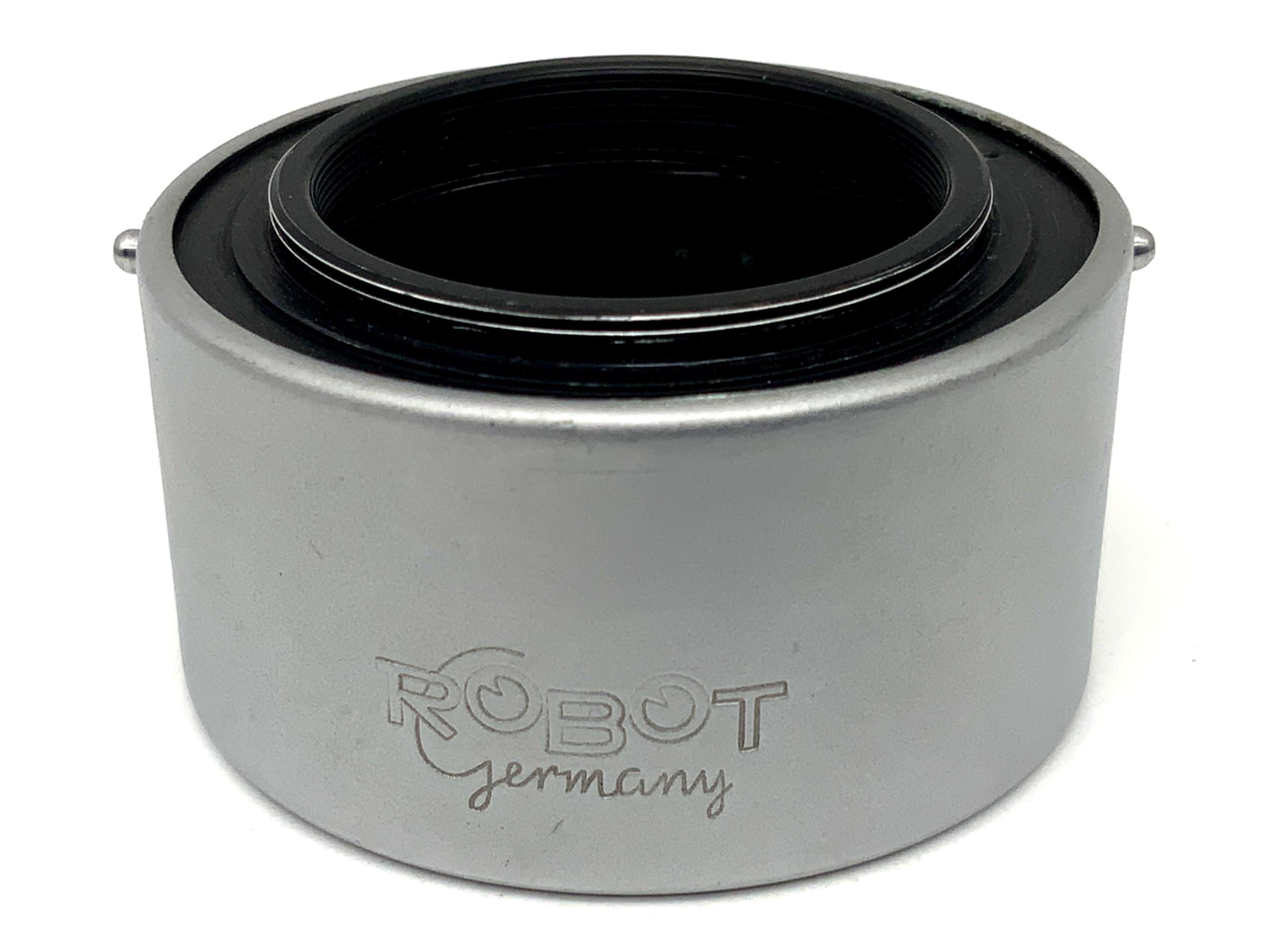 Robot 38mm lens hood with retractable filter thread