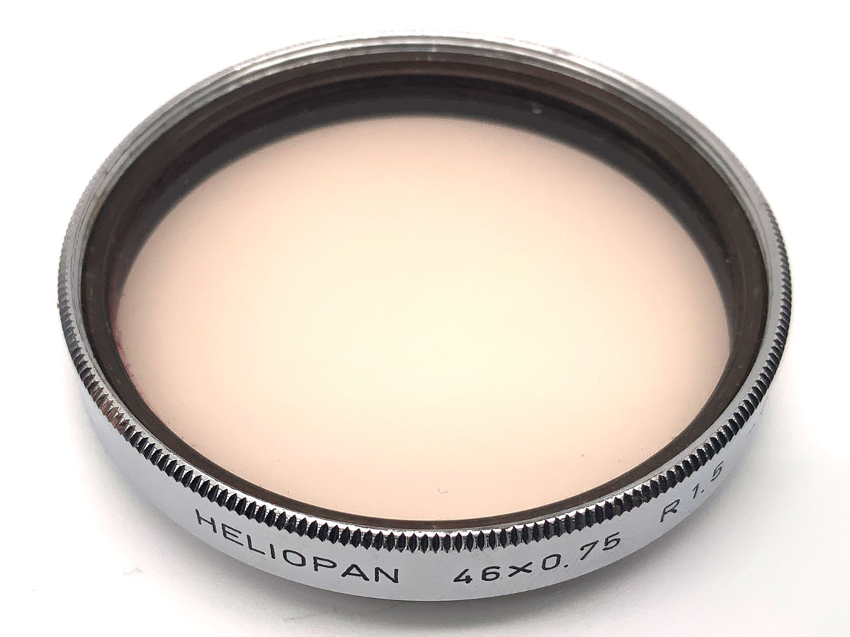 Heliopan Korrekturfilter 46x0,75 R1,5 -0 Filter 46mm Kreisförmig Filtergewinde