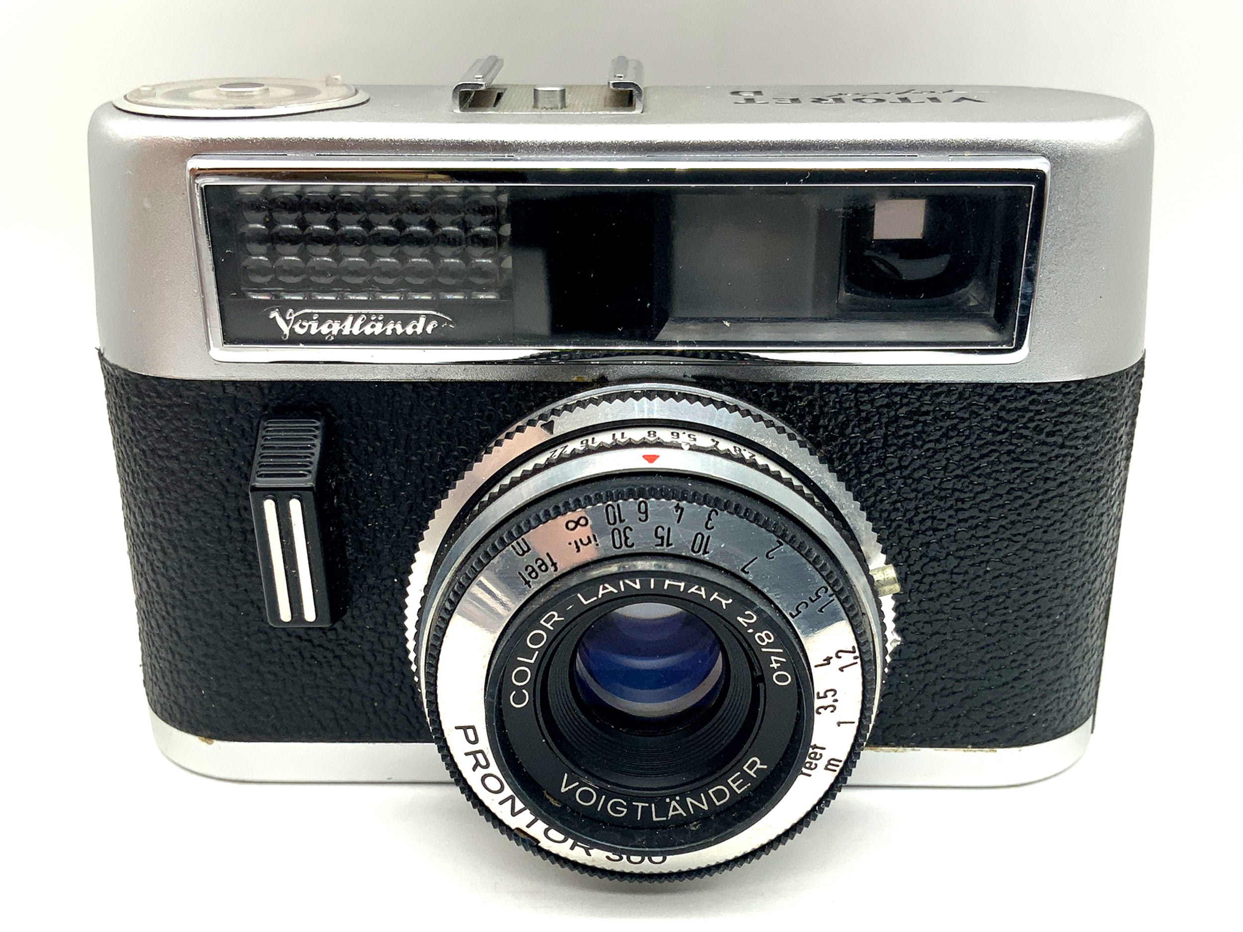 Voigtländer Vitoret rapid D viewfinder camera with Color Lanthar 2.8/40 Prontor 300