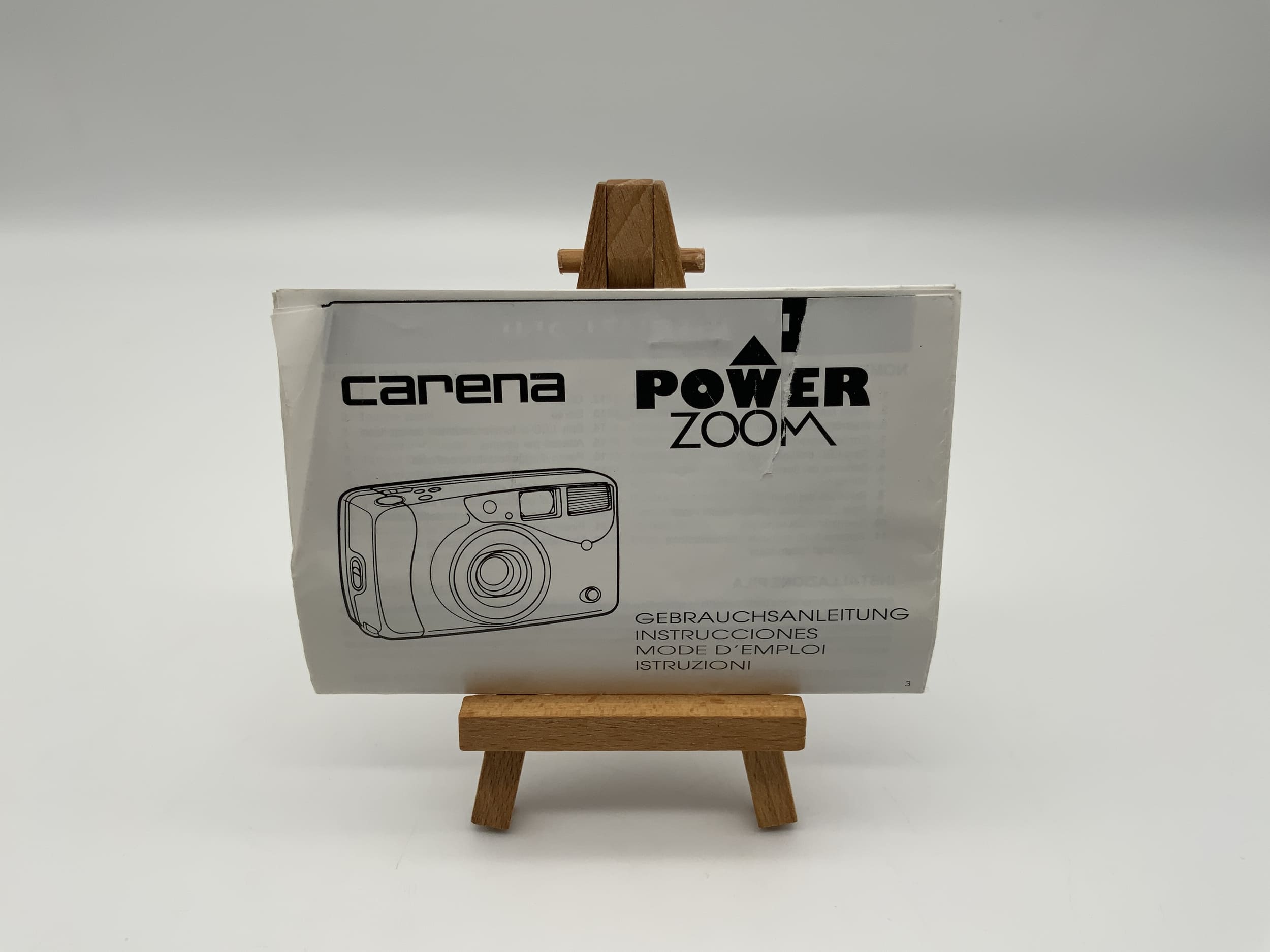 Carena Power Zoom User Manual (German)