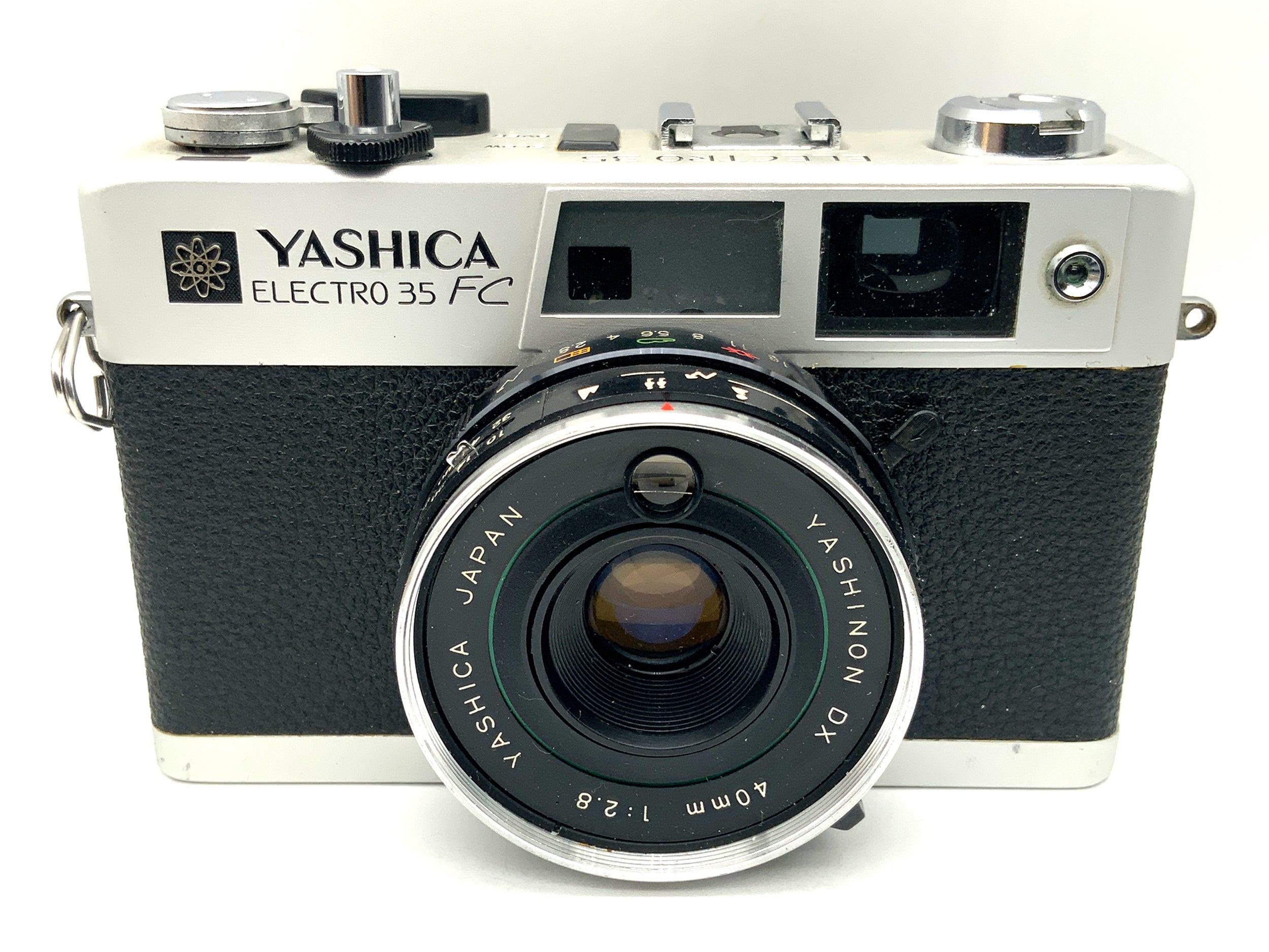 Yashica Electro 35 FC rangefinder camera with Yashinon DX 40mm 1:2.8 analog camera