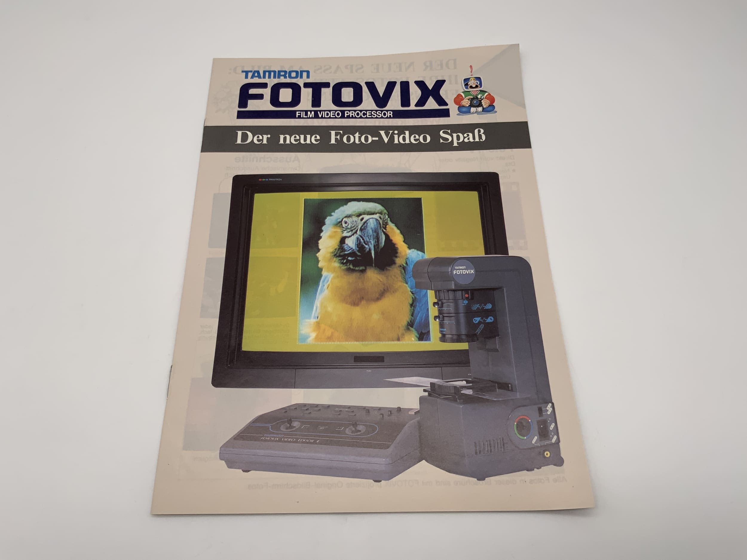 Tamron Fotovix Film Video Processor User Manual (German)