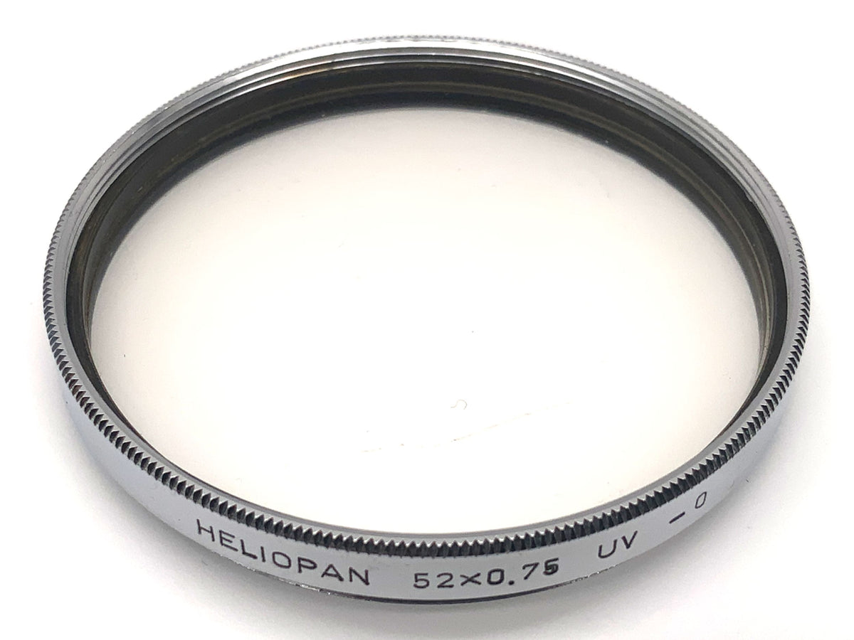 Heliopan UV 52x0.75 UV -0 Filter 52mm Kreisförmig Filtergewinde