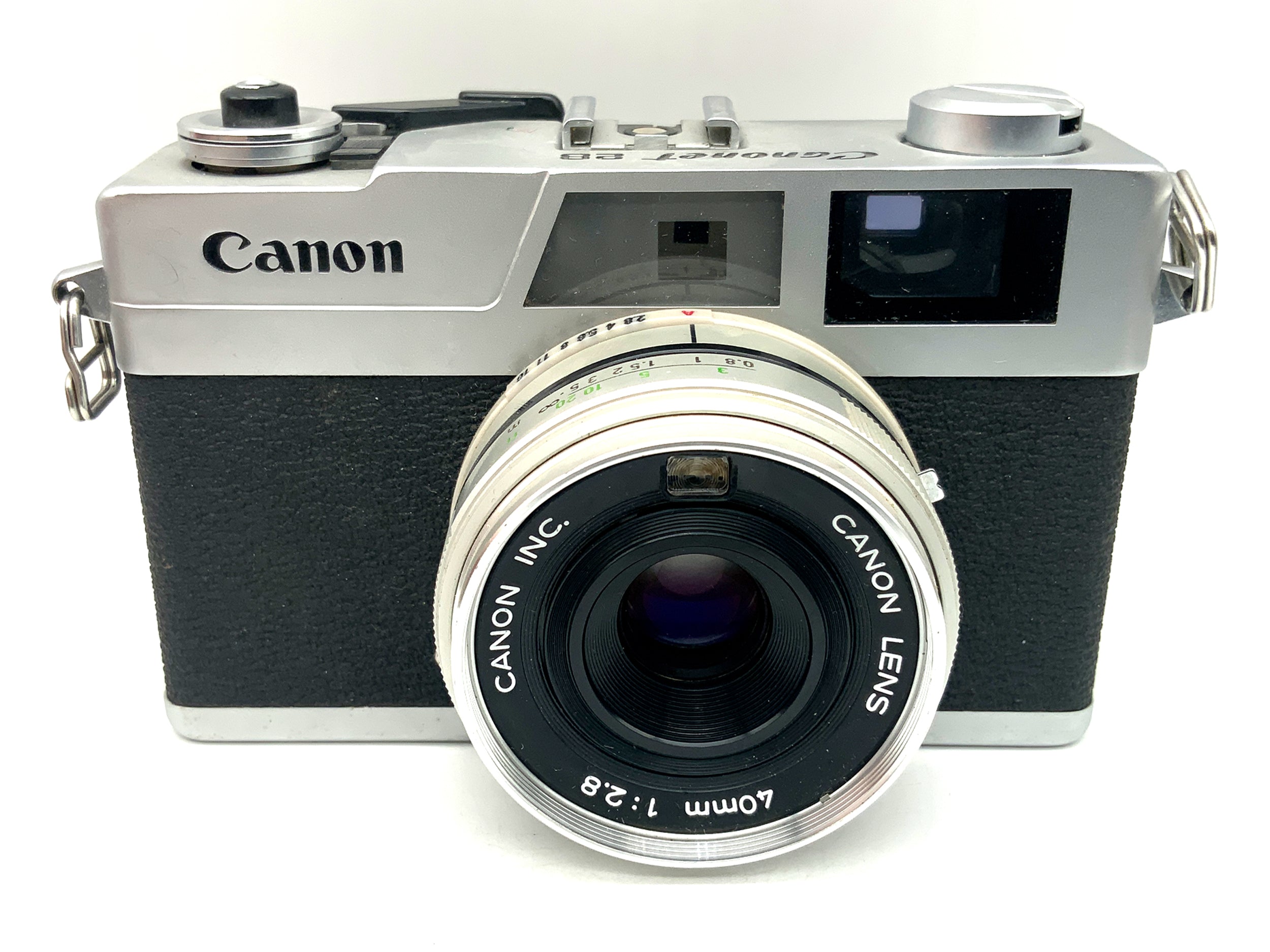 Canon Canonet 28 viewfinder camera with Canon 40mm 1:2.8 lens (analog camera)
