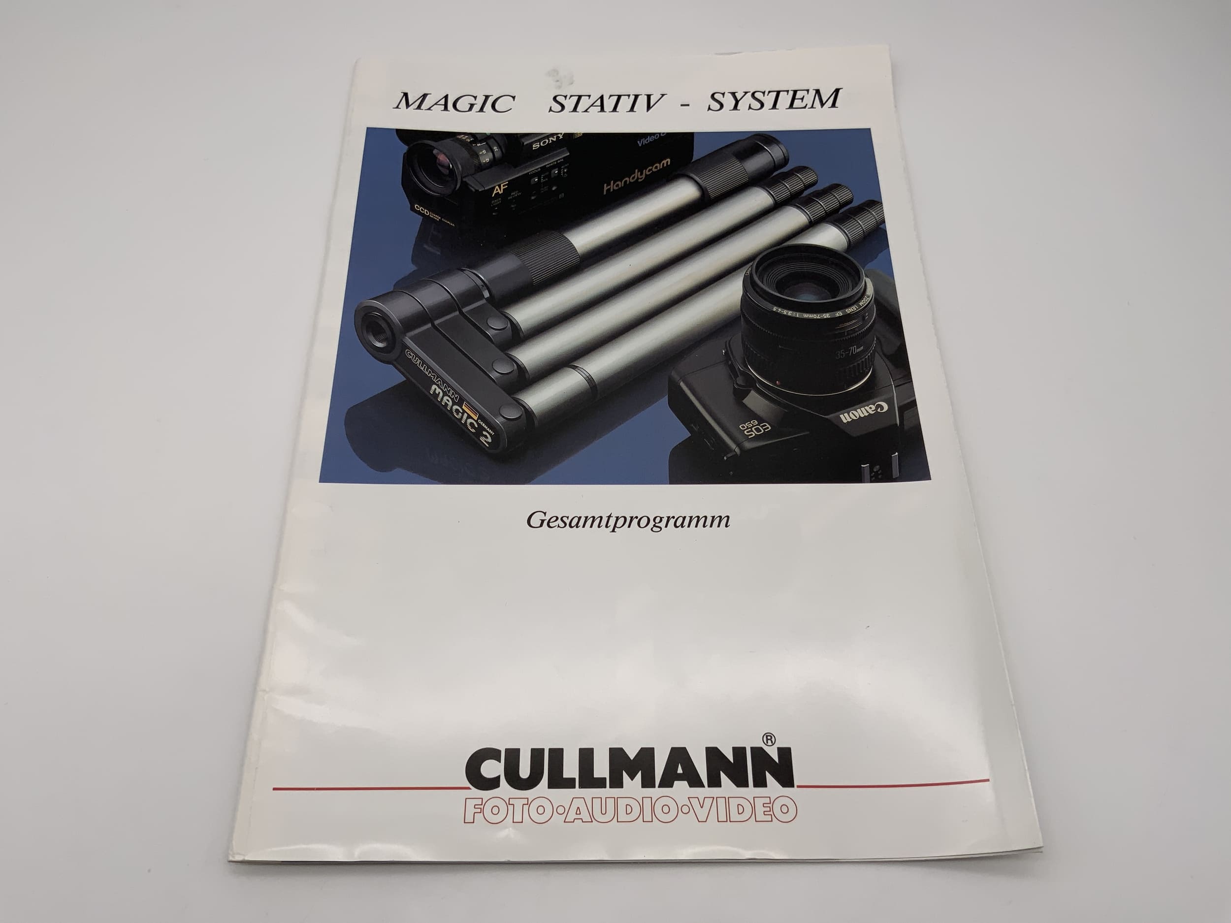 Cullmann Magic Tripod System Complete Program User Manual German