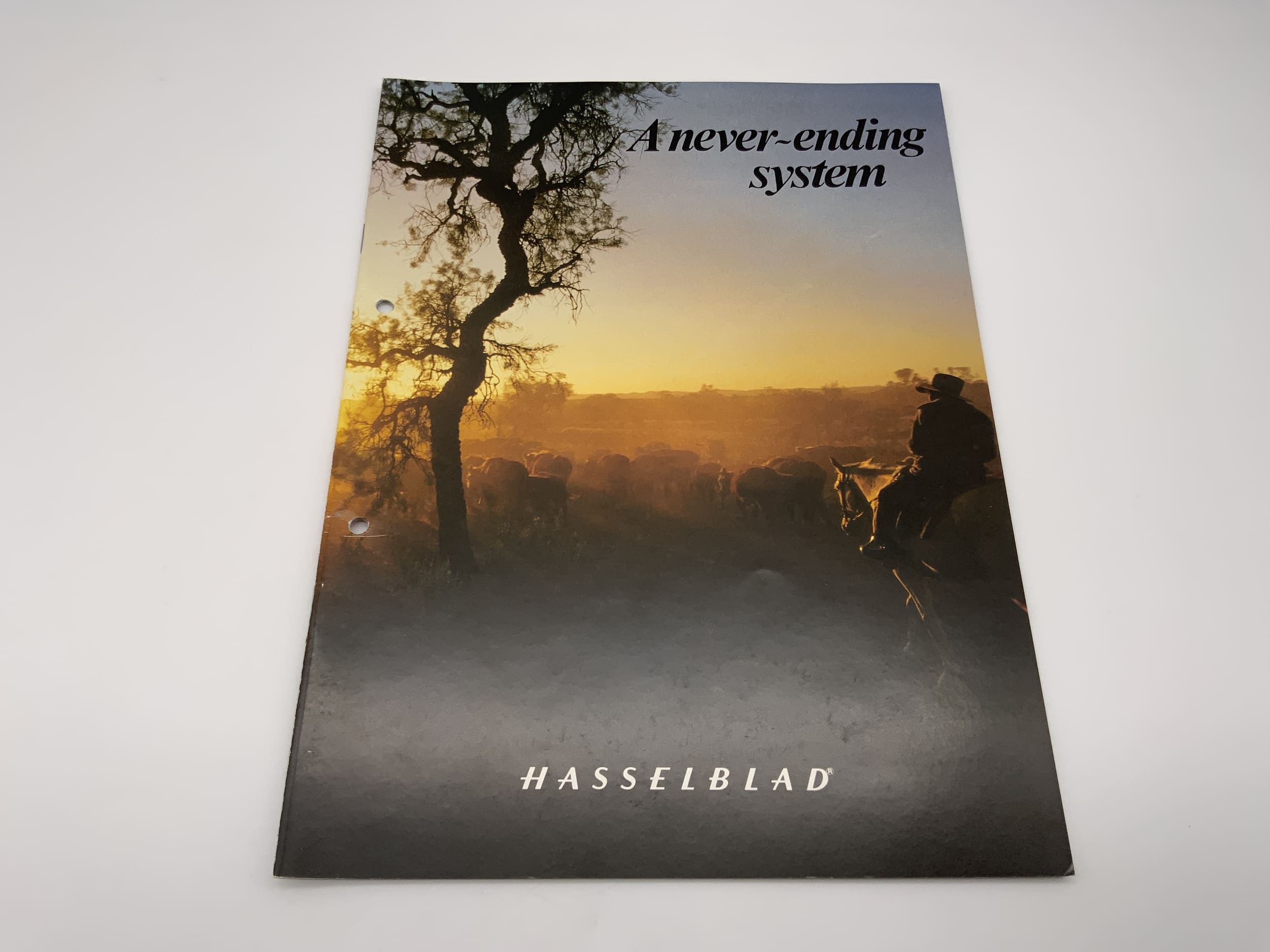 Hasselblad A never-ending system Information booklet English booklet Brochure Magazine