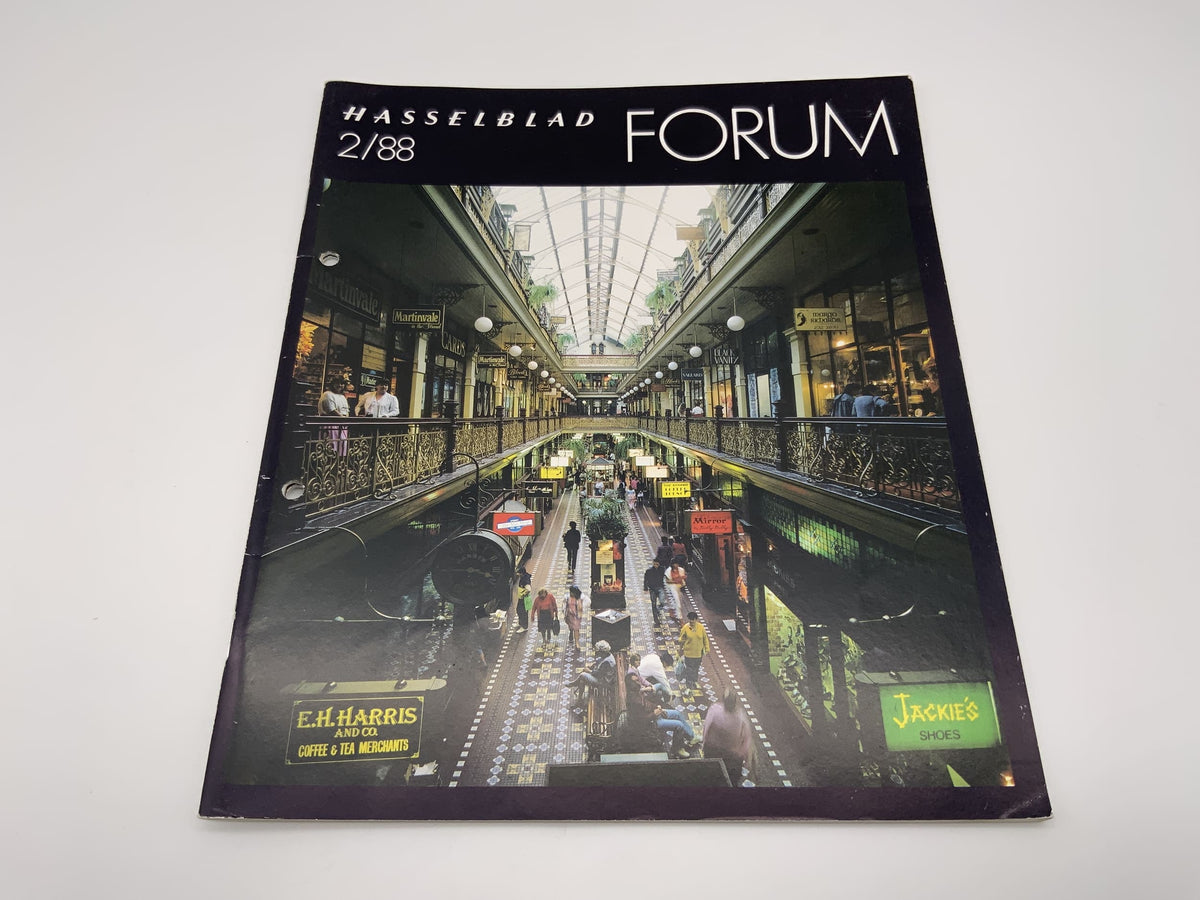 Hasselblad Forum 2/88 Information Booklet English Booklet Brochure Magazine