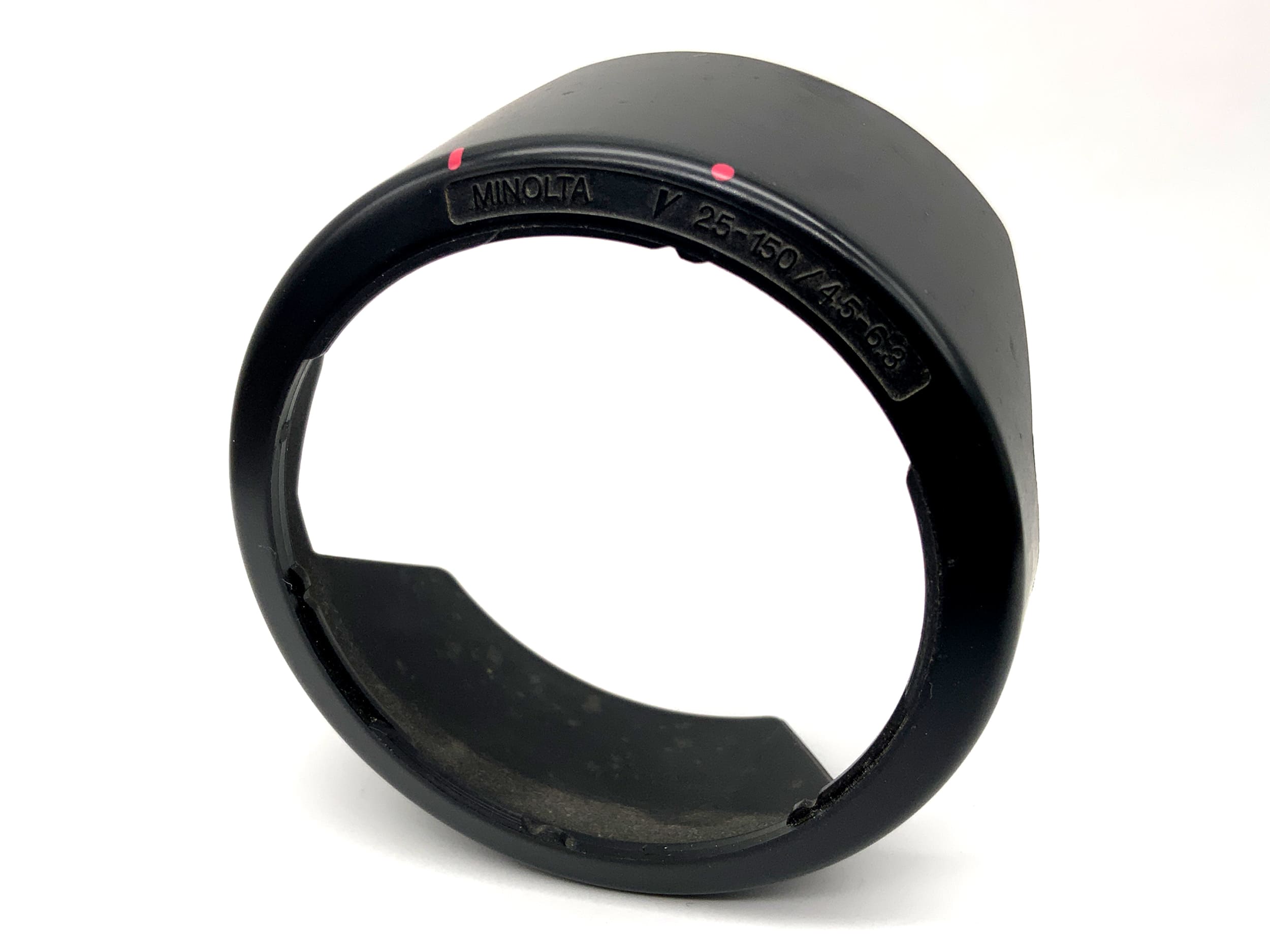 Minolta Vectic V 25-150 / 4.5-6.3 lens hood