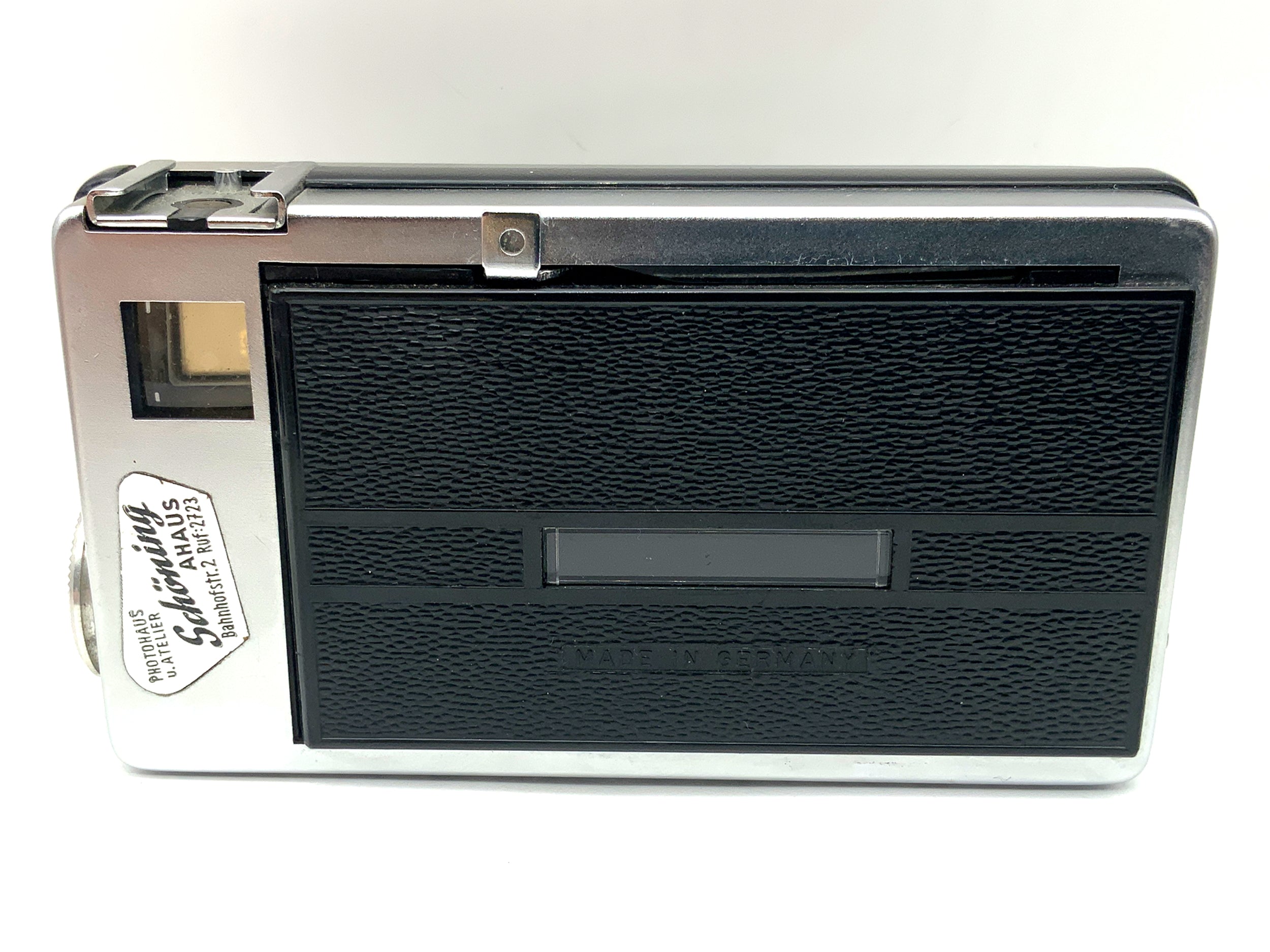 Braun Paxette 28BC viewfinder camera with Trinar 1:2.8/38mm Compur lens! Light meter defective!