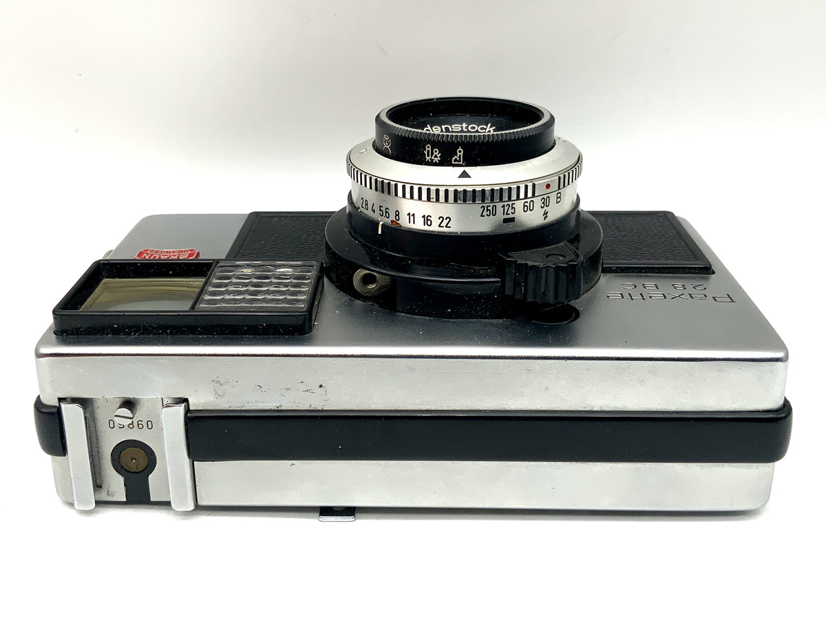 Braun Paxette 28BC viewfinder camera with Trinar 1:2.8/38mm Compur lens! Light meter defective!