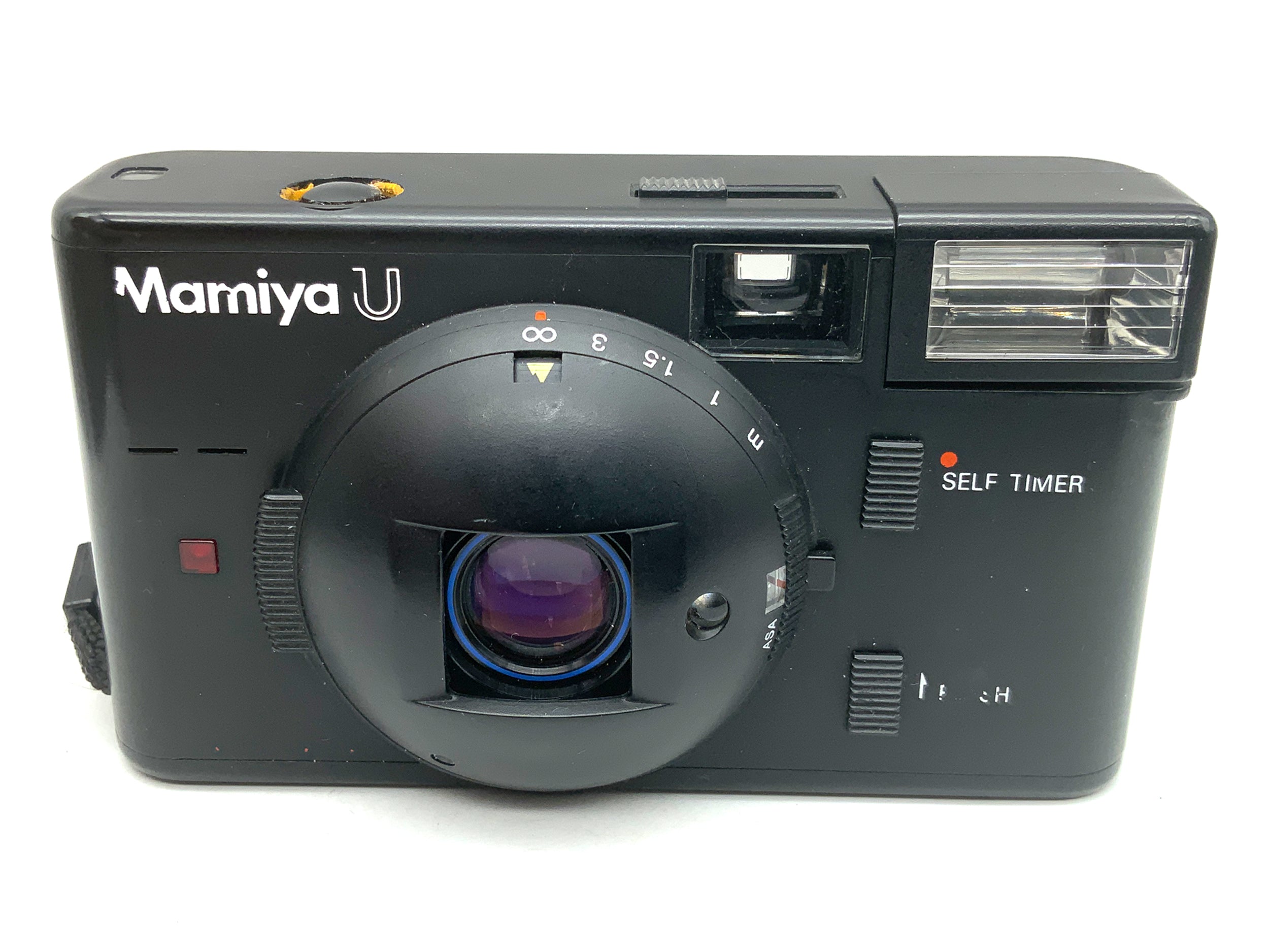 Mamiya U Point&amp;Shoot Self Timer !Flash defective! Compact camera analog camera