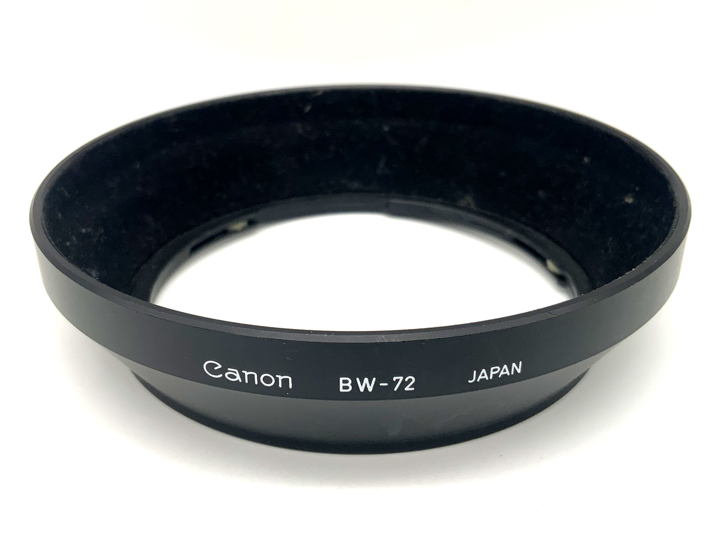 Canon BW-72 lens hood for FD 4/17 2.8/20 1.4/24L 3.5/20-35L