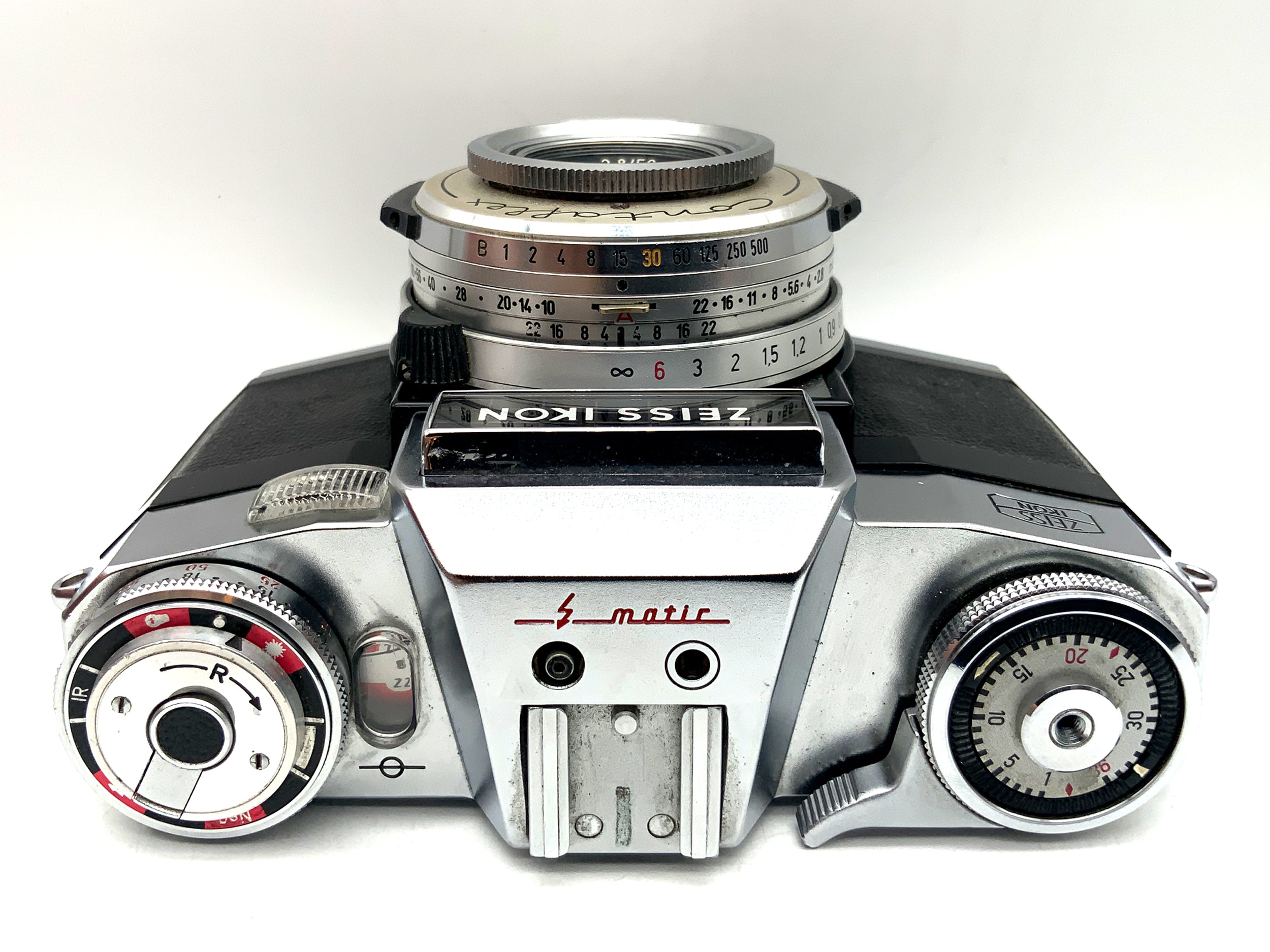 Zeiss Ikon Contaflex Super B SLR with Tessar 2.8/50 Synchro Compur X 35mm analogue