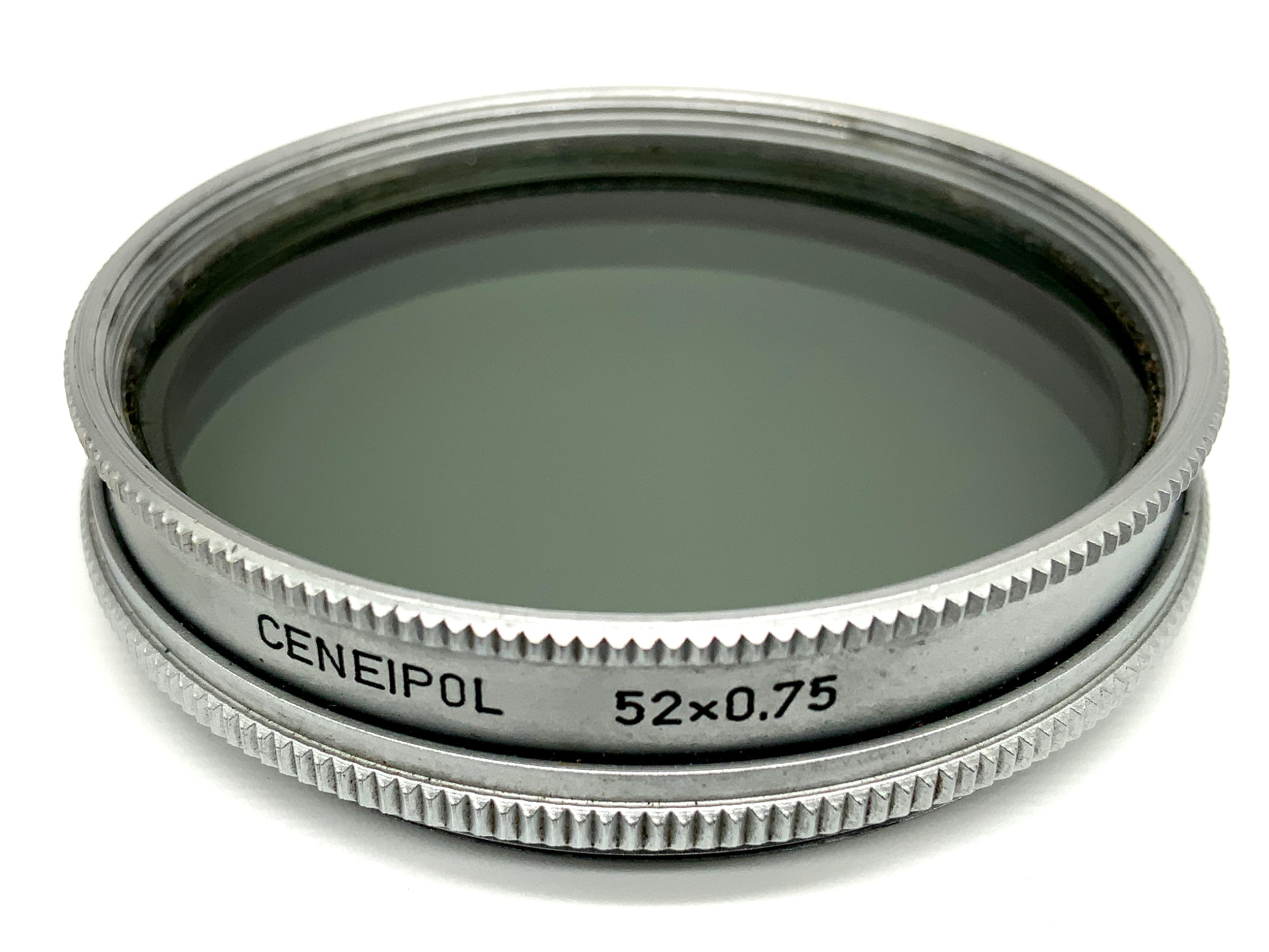 Ceneipol Polfilter circular 52x0.75 in Chrom Filter 52mm Filtergewinde