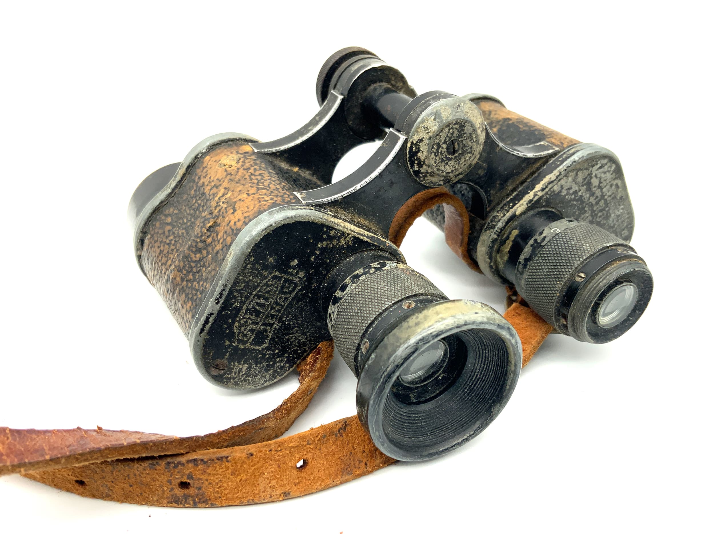 Carl Zeiss Jena D.F. 6x24 Fernglas Dienstglas 1.Weltkrieg Feldstecher !Nebel!