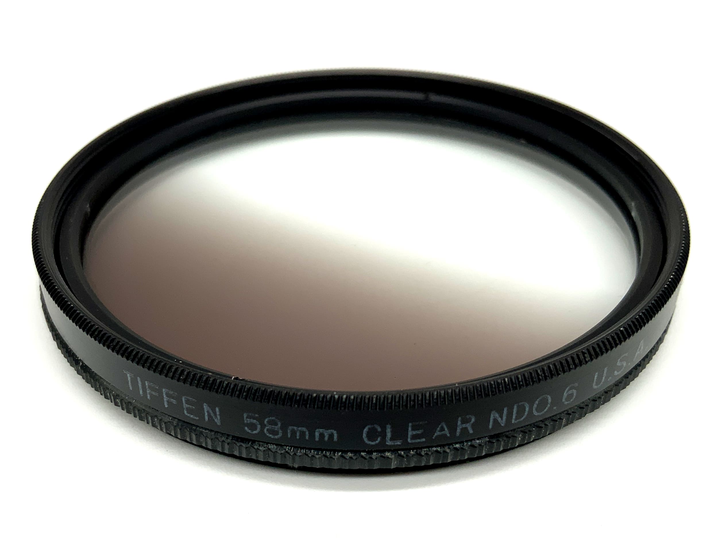 Tiffen Effektfilter Verlaufsfilter grau Clear NDO.6 Filter 58mm Filtergewinde