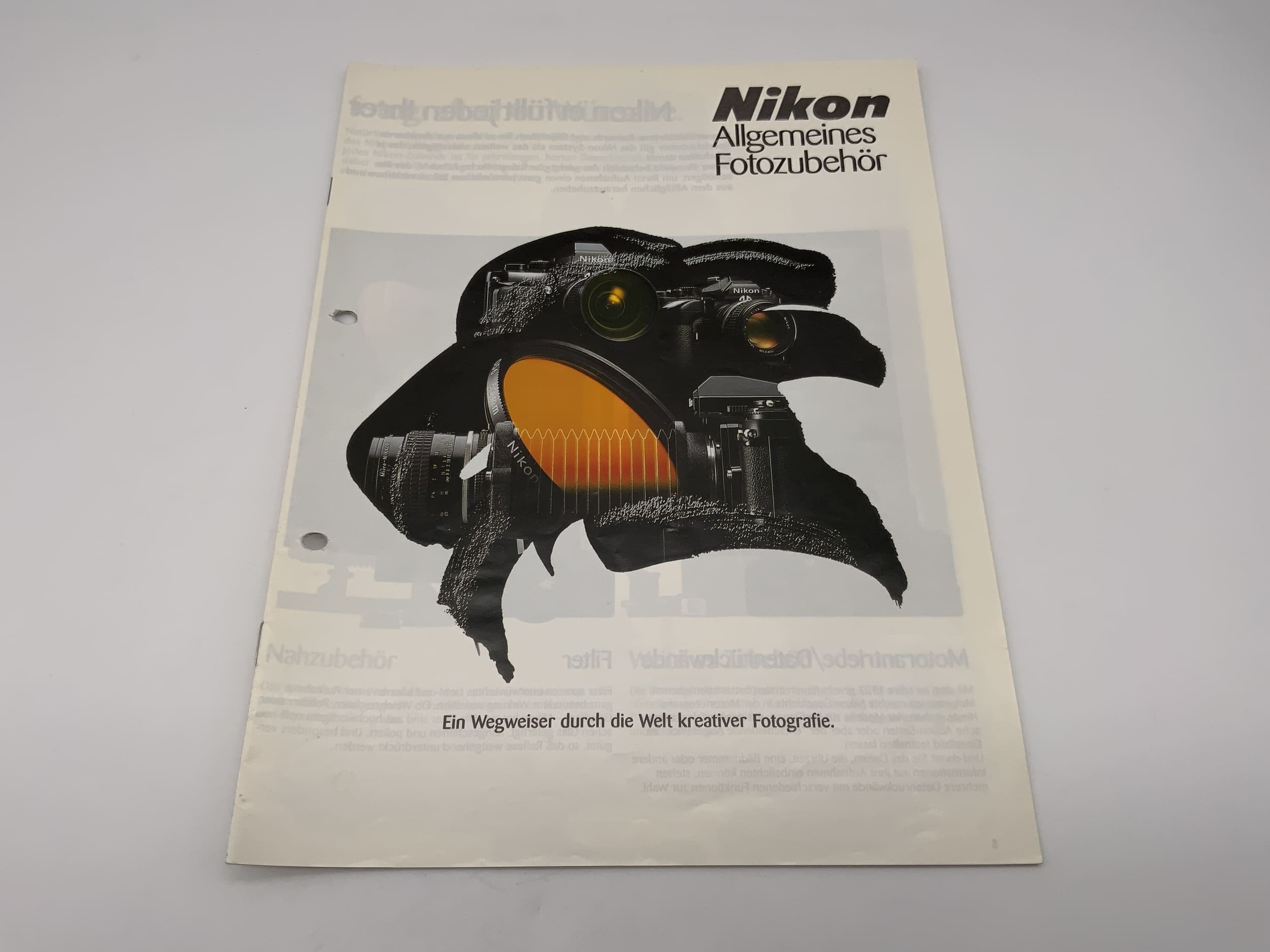 Nikon General Photo Accessories Product Information Brochure German Magazine