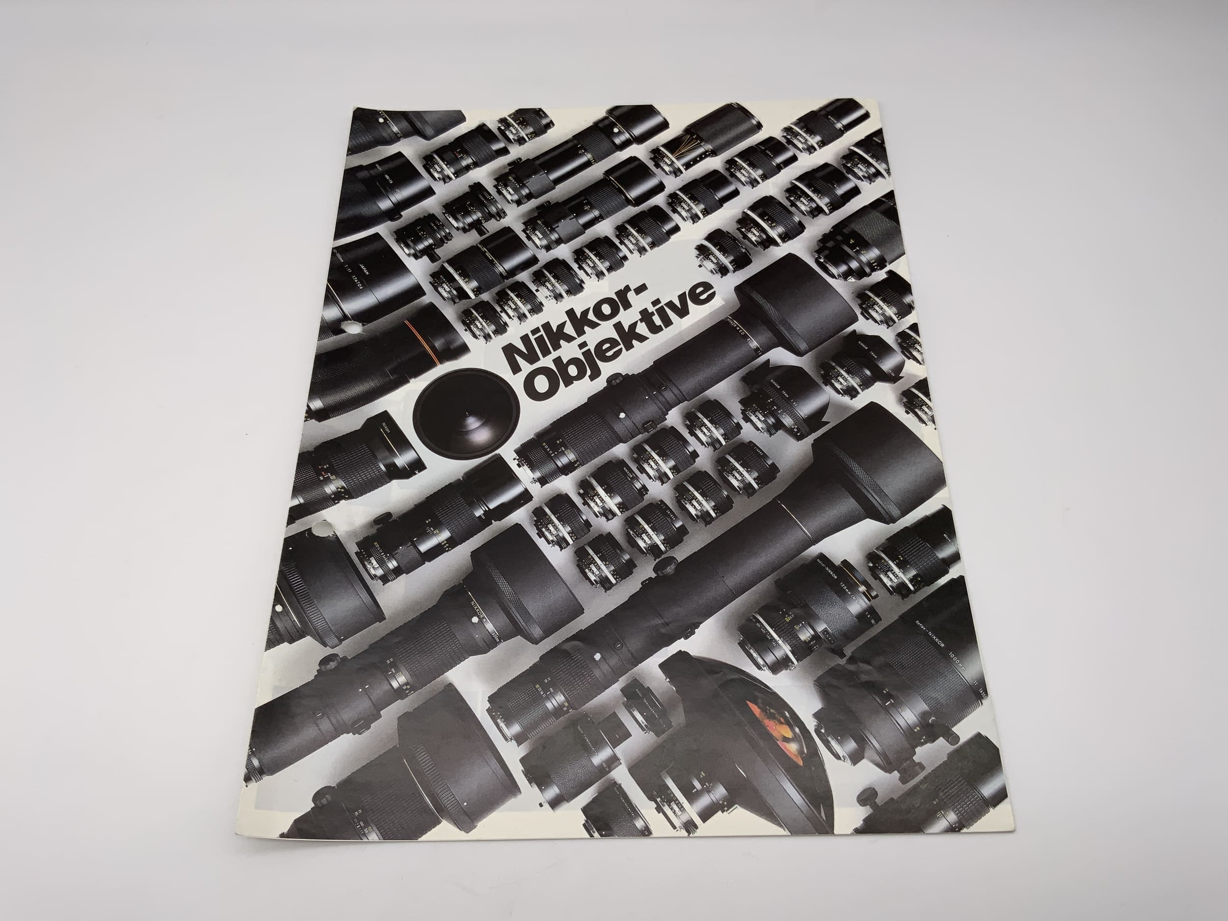 Nikon Nikkor Lenses Product Information Brochure German Magazine Journal