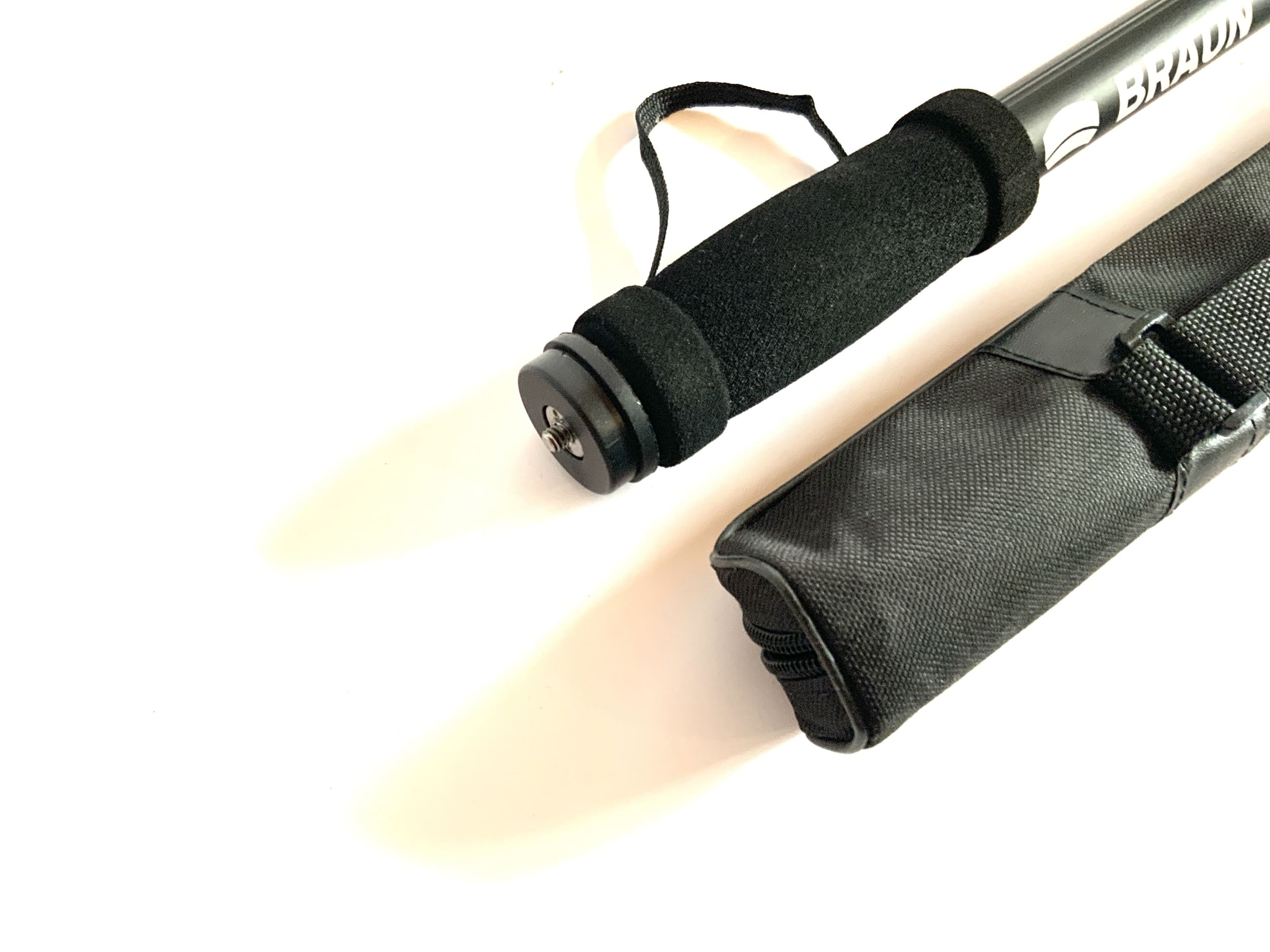 Braun 1001 Monopod black with bag monopod camera tripod