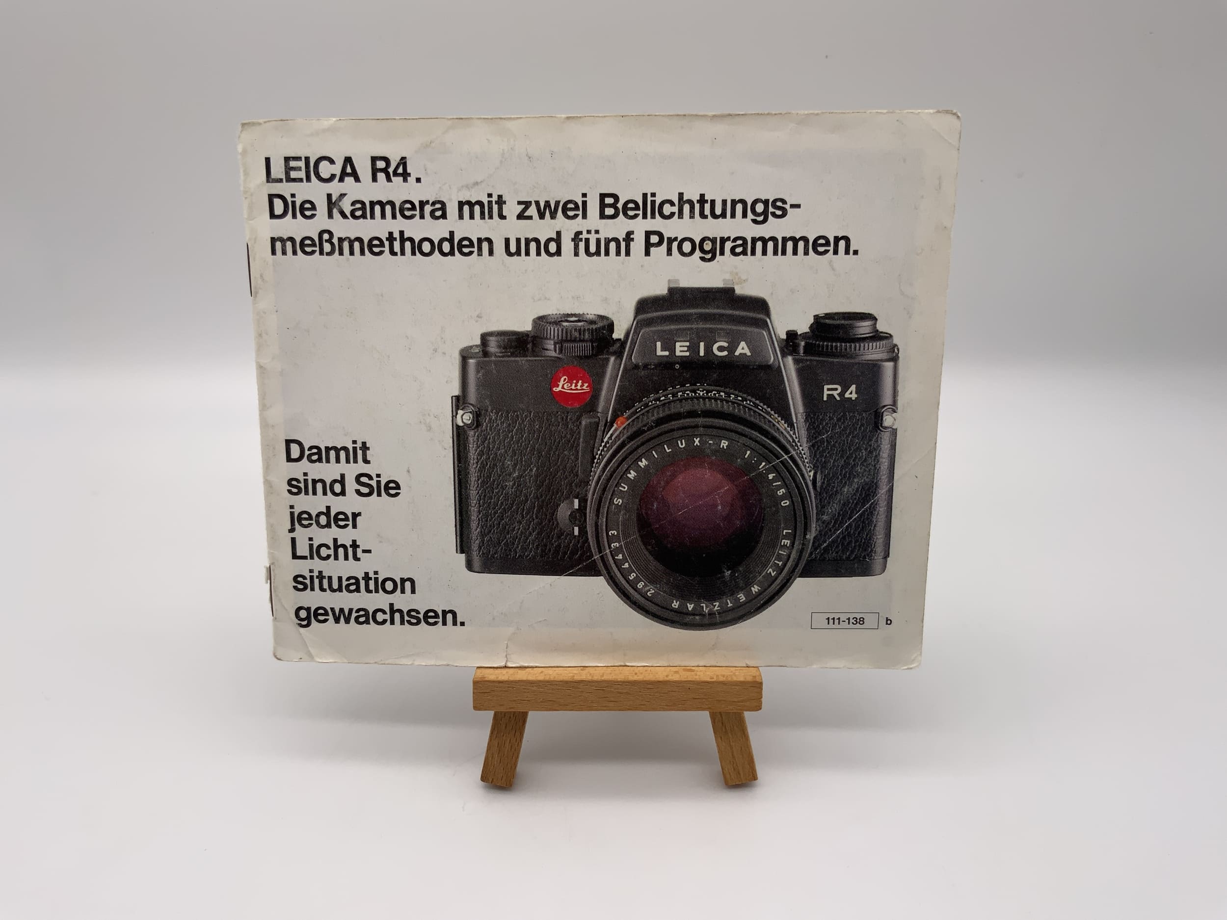 Leica R4 (111-138b) User Manual German