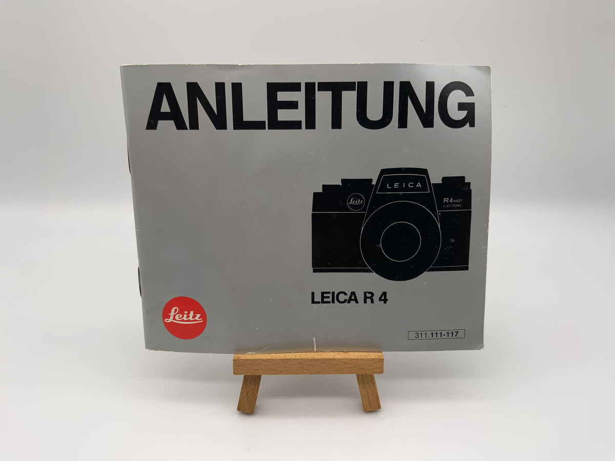 Leitz Leica R4 MOT Electronic (311.111-117) Operating Instructions German