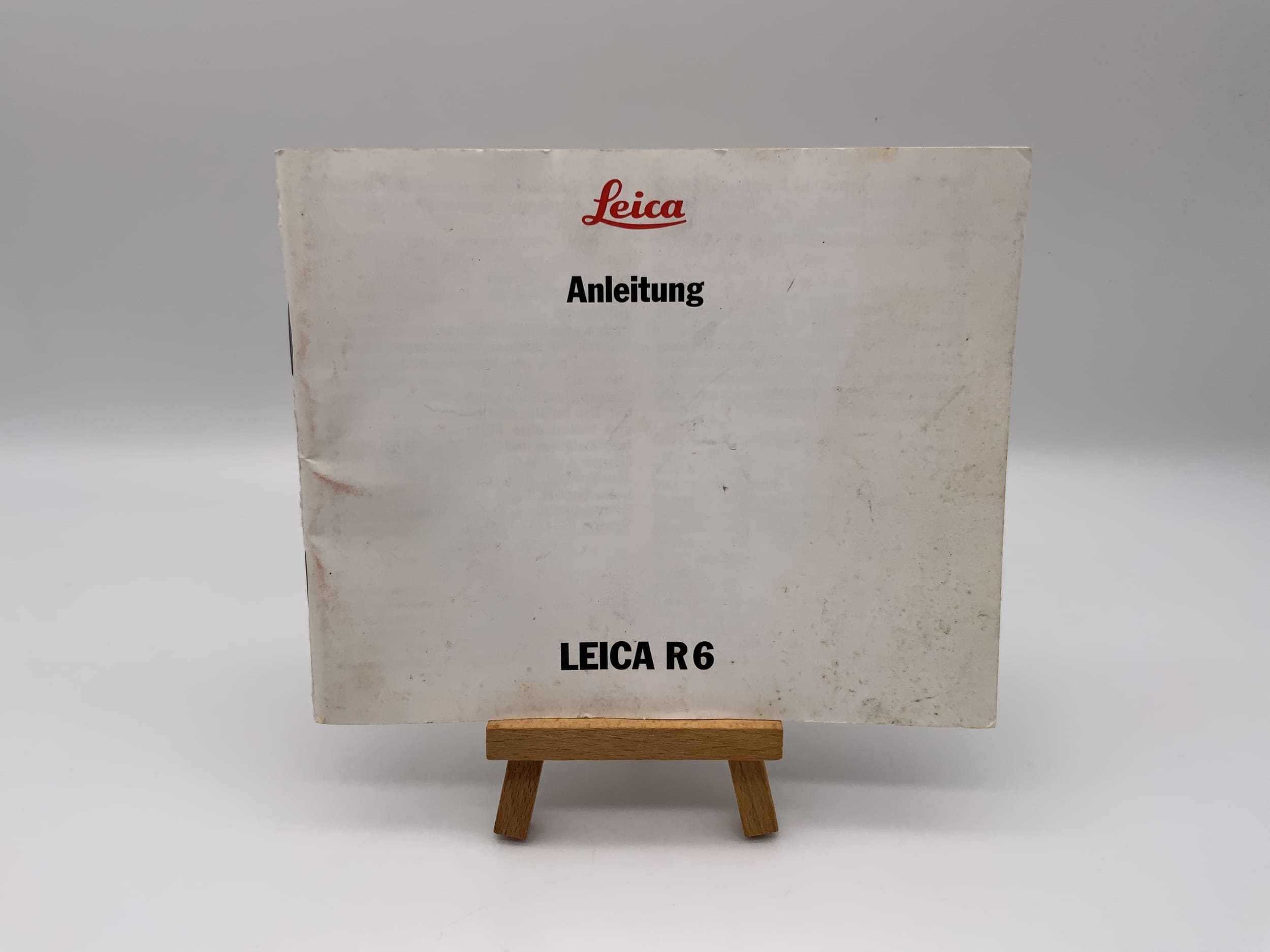 Leica R6 User Manual (German)