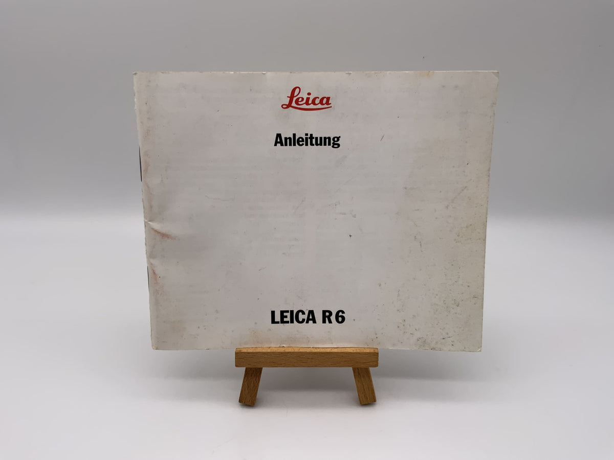 Leica R6 User Manual (German)