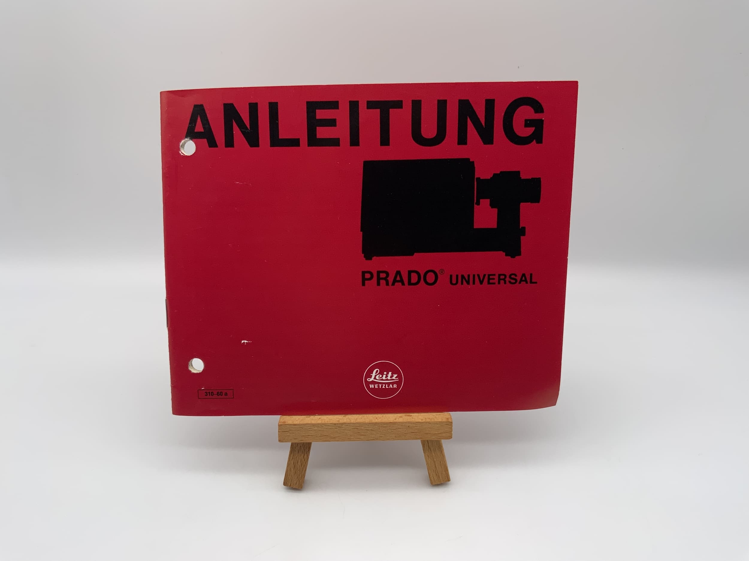Leitz Prado universal (310-60a) operating instructions German
