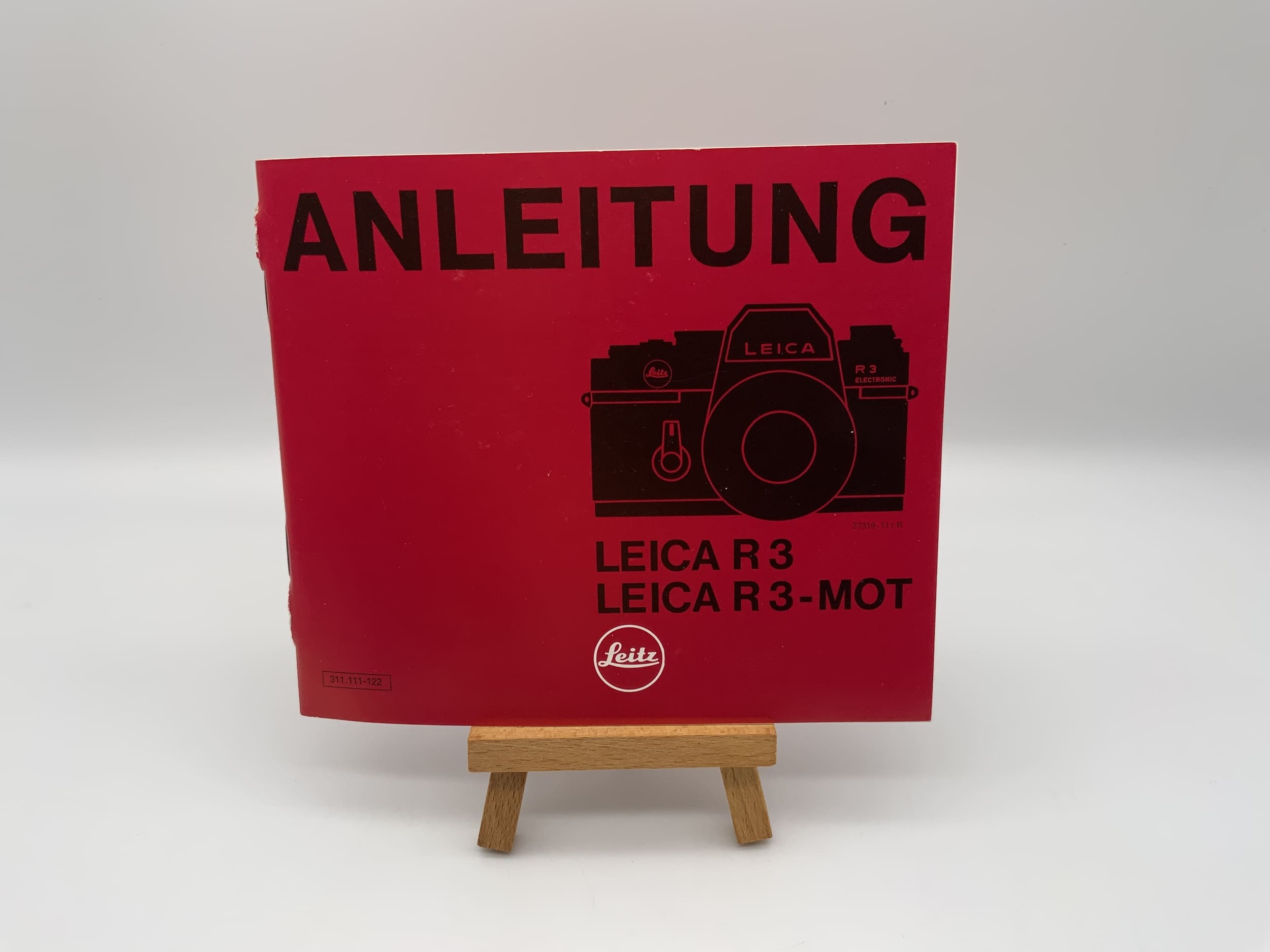 Leitz Leica R3 R3-MOT (311.111-122) Operating Instructions German