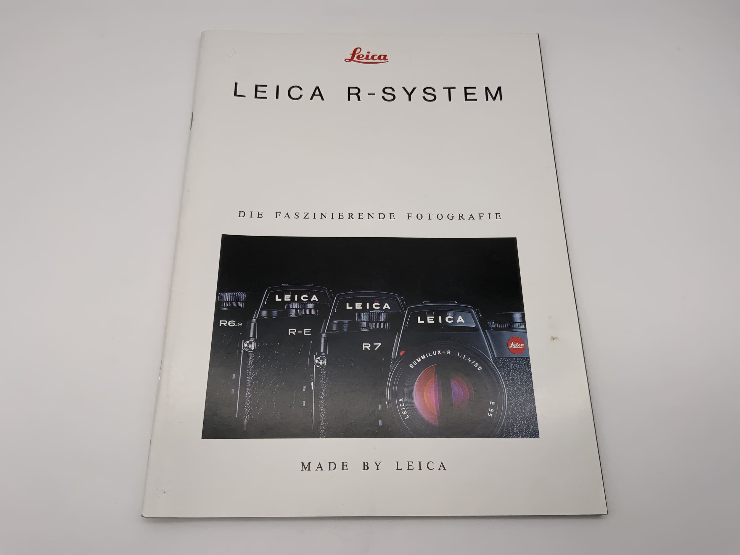 Leica R-System - The fascinating photography made by Leica Brochure (German)