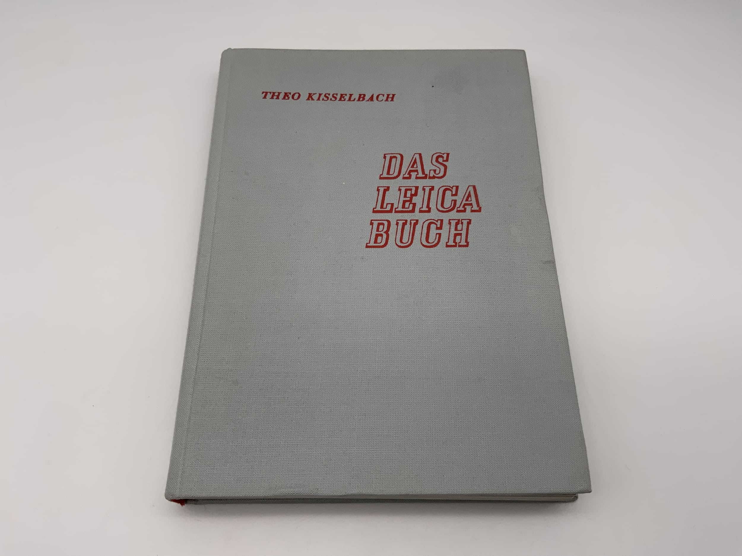 The Leica Book Theo Kisselbach Handbook Information Booklet Book German