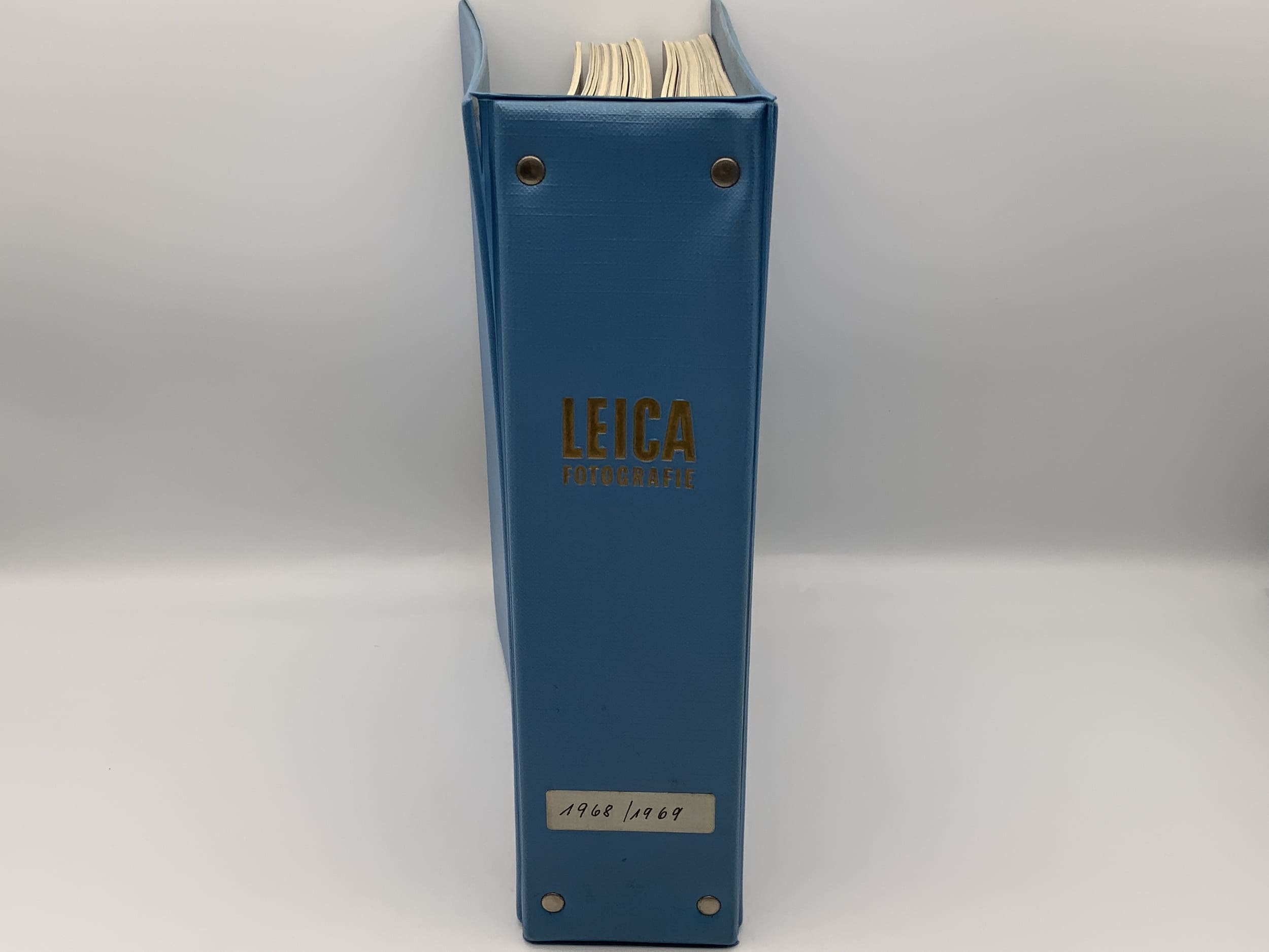 Leica photography from 1968/1969, collection/folder, brochure (German)