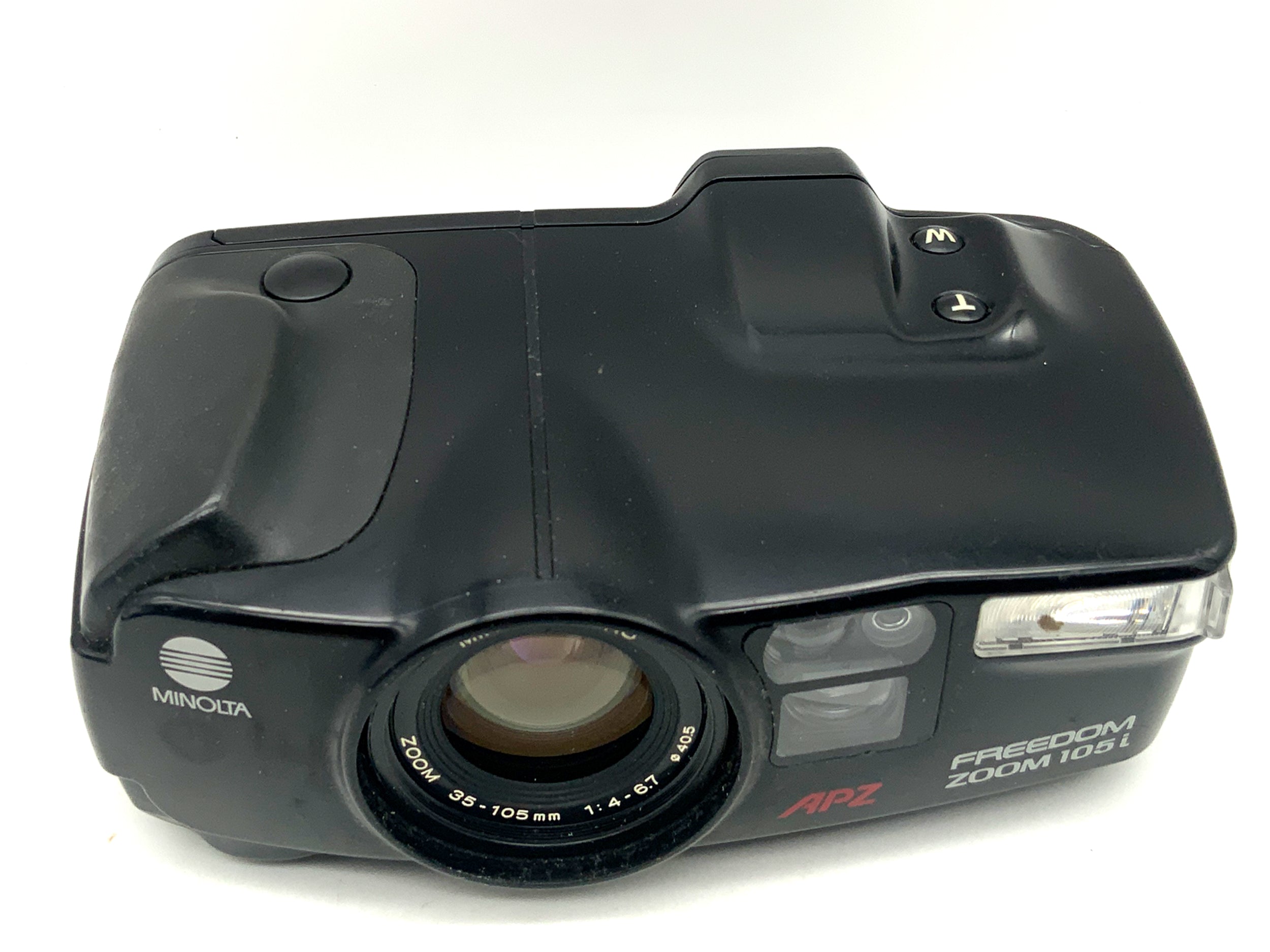 Minolta Freedom Zoom 105i bridge camera with 35-105mm 1:4-6.7 APZ analog camera